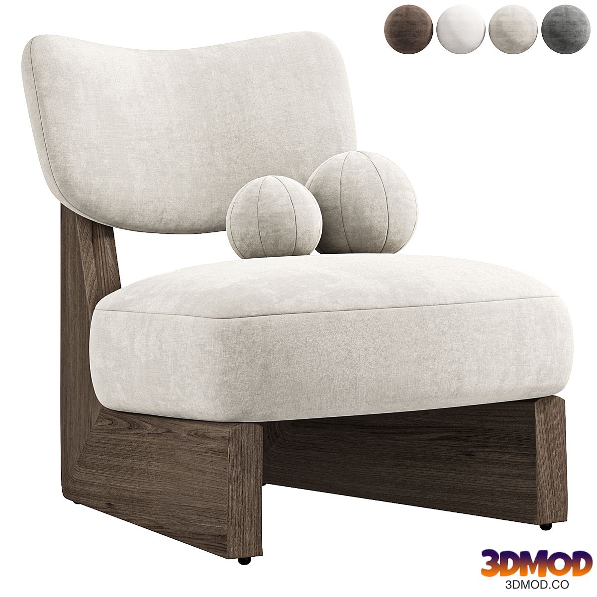 Solange Performance Boucle Armchair By Castlery