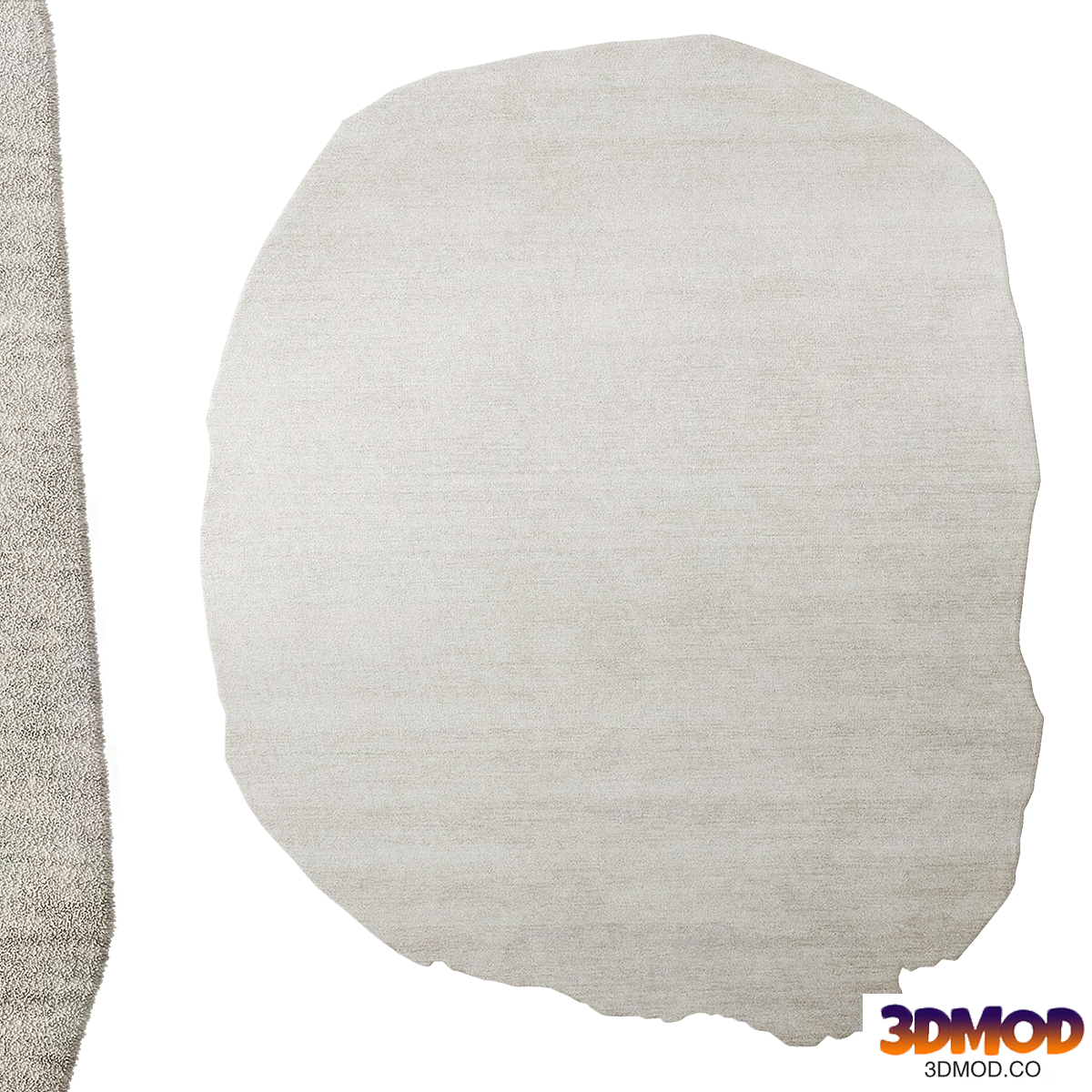 Howard Senses Organic Dusty Beige rug by Atelier Bowy CD
