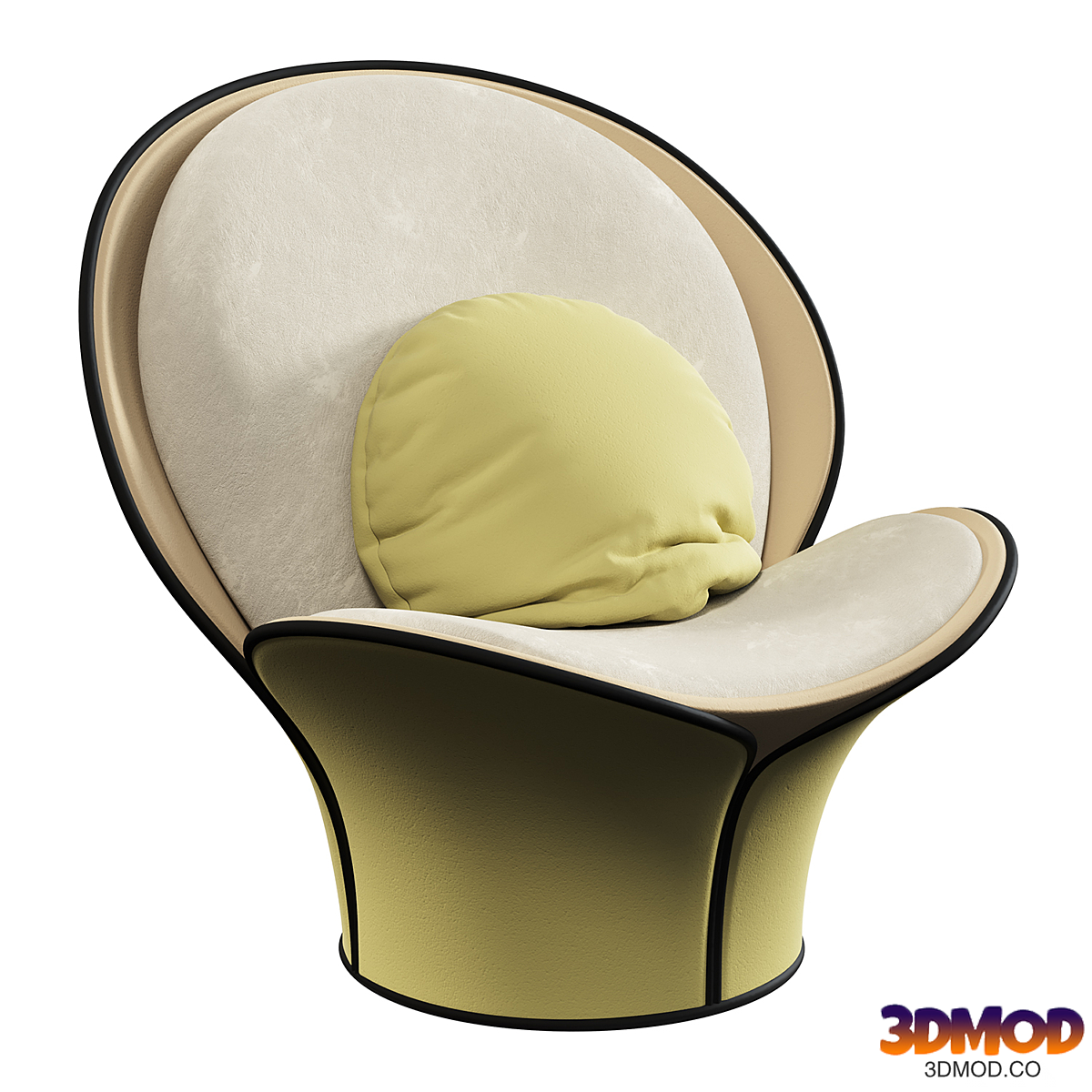 Beba Armchair by Draga & Aurel