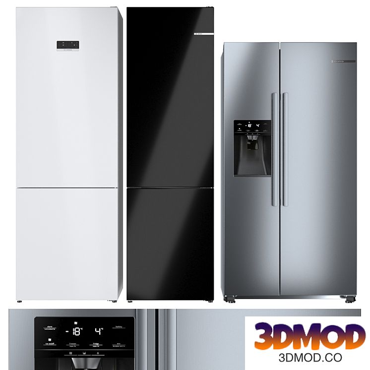 Refrigerator set BOSCH 7