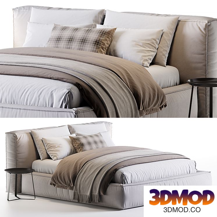 GLAMIS bed by Diotti