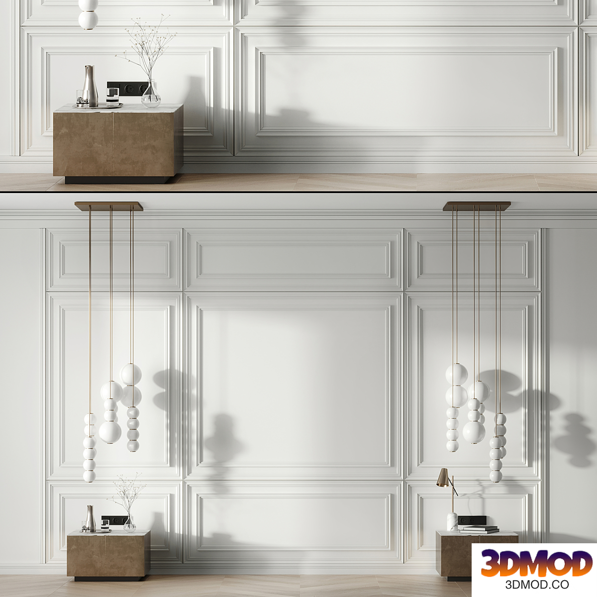 wall panel composition vol 3 bedroom