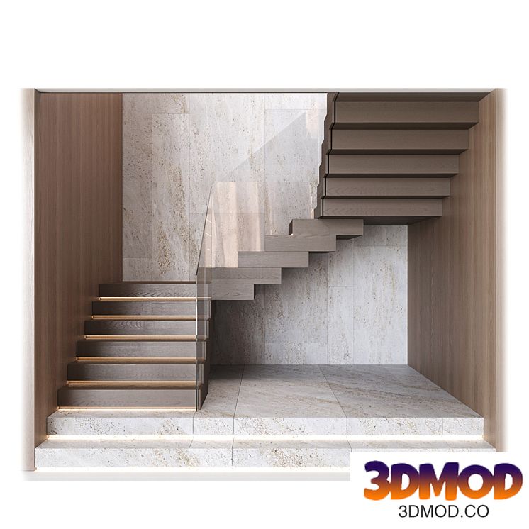Modern interior stairs 16