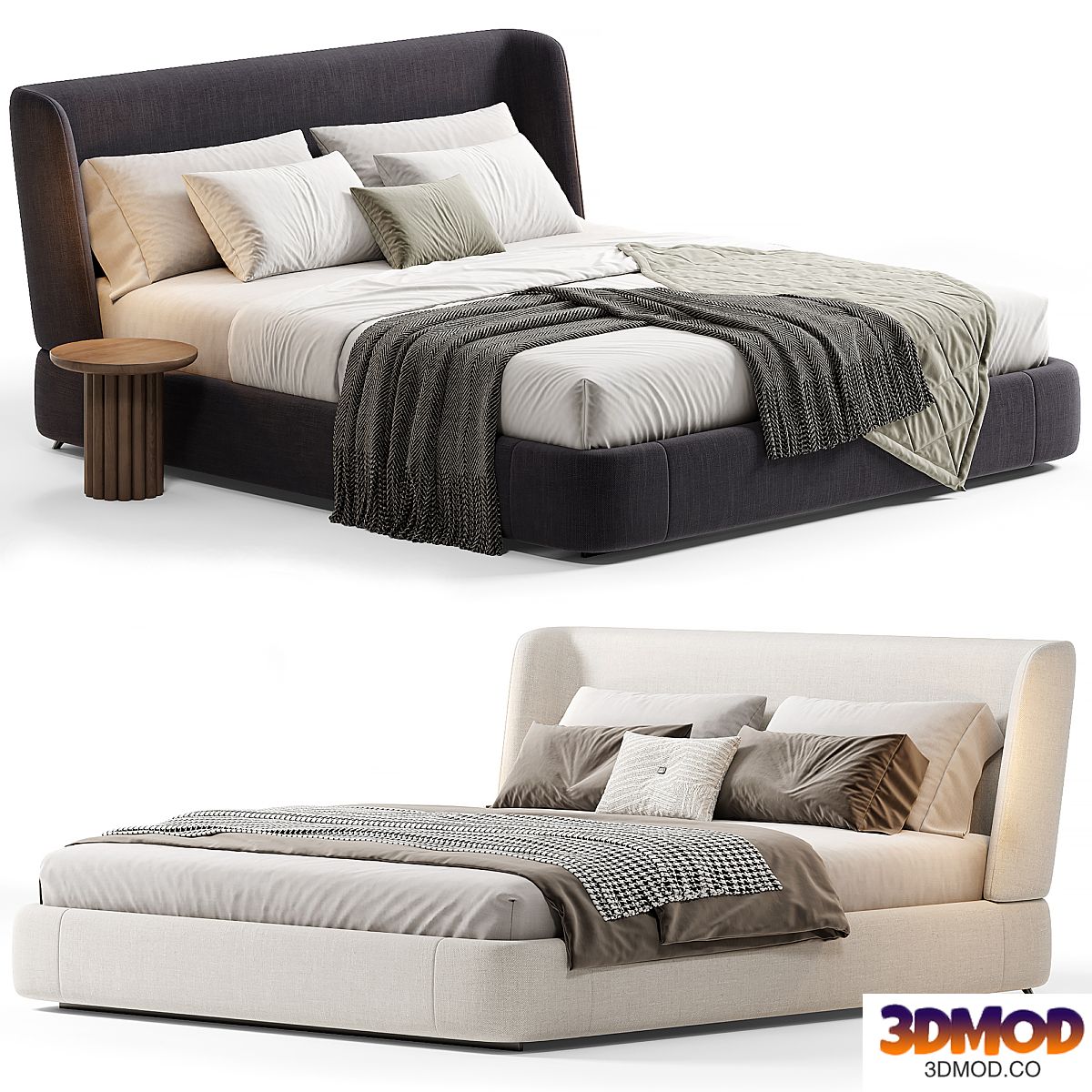 REEVES Bed By Minotti