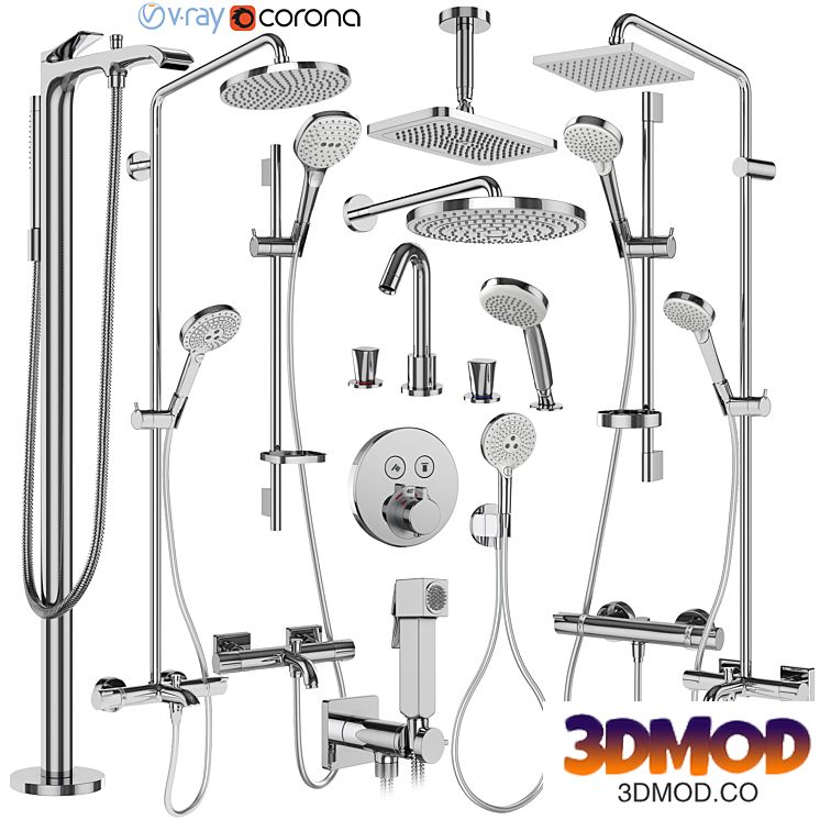 Hansgrohe set 179 mixers and shower systems