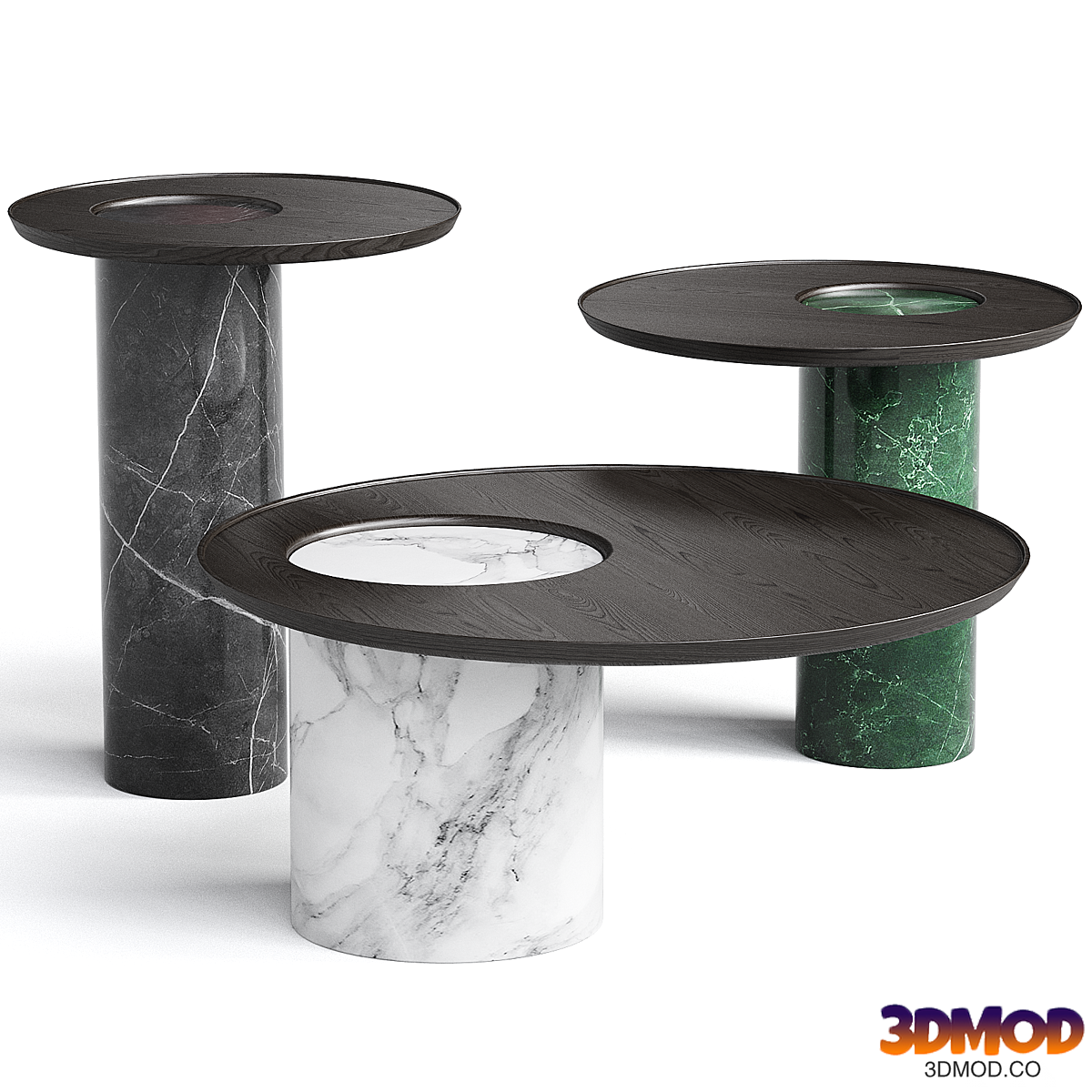 Wewood Lago Coffee Side Tables
