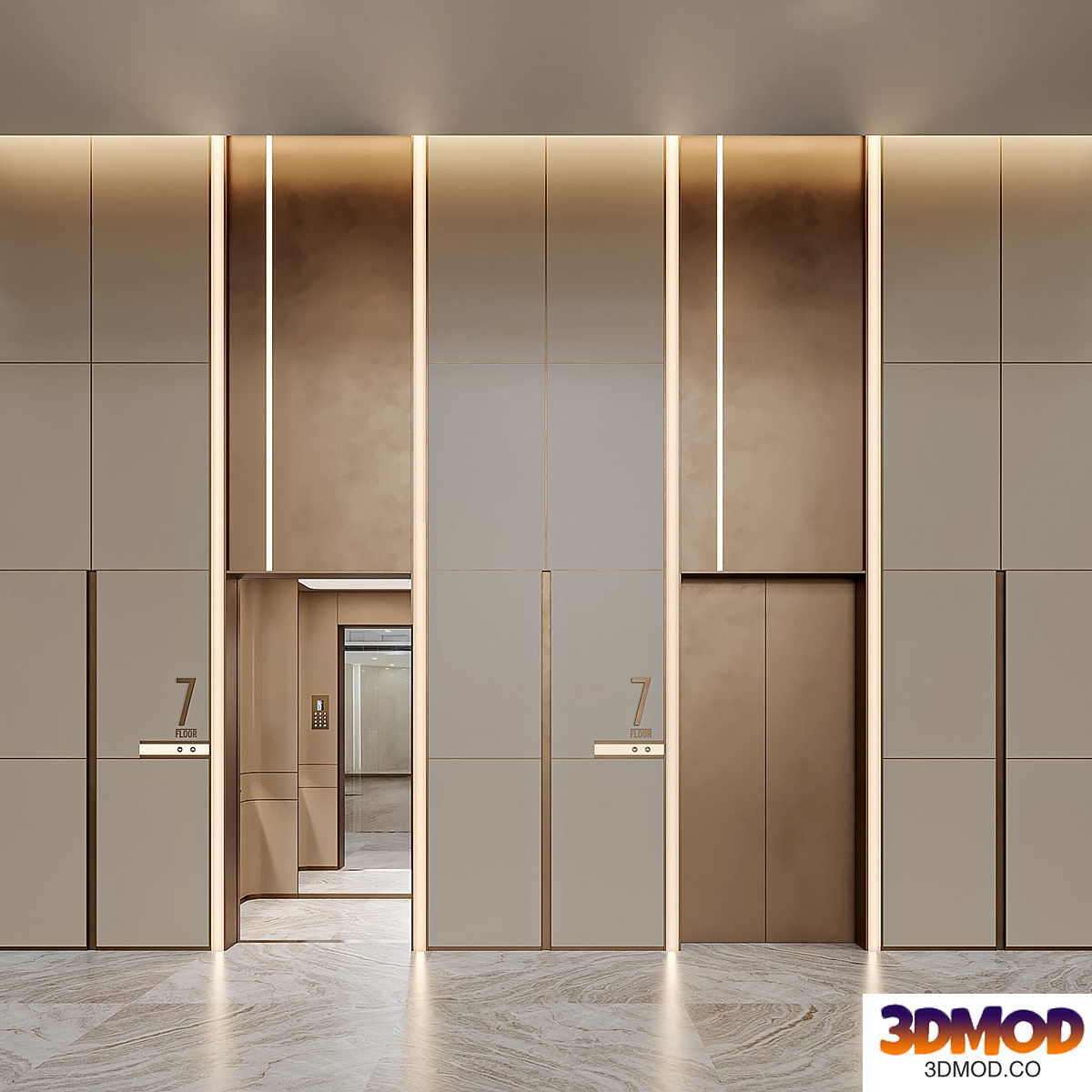 Elevator Lobby Design 01