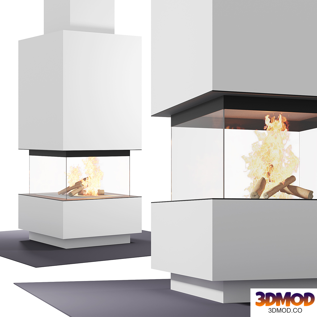 Fireplace - composition 3