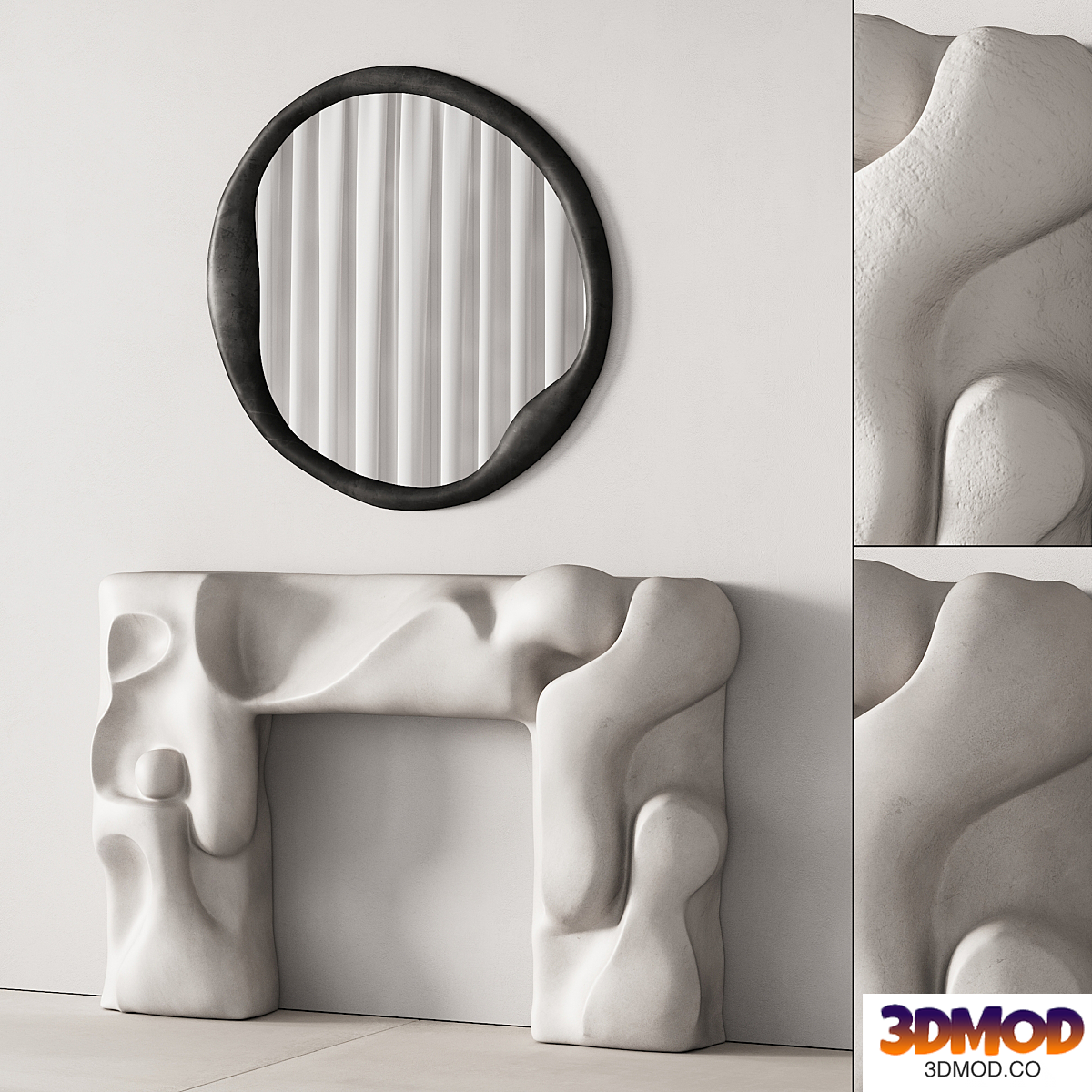 364 fireplace area decorative wall 13 sculptural organic bio chimney 2 options