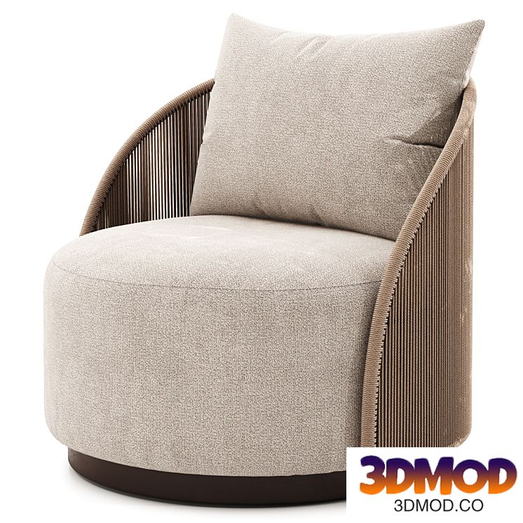 Milan Swivel Lounge Chair