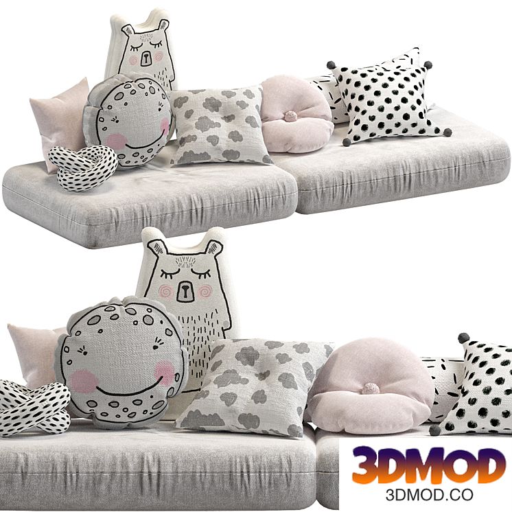 Pillow set for Children's Room 03