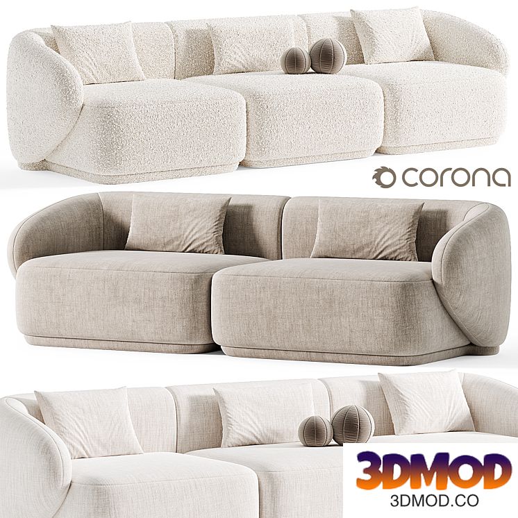 Sofa GAITANO U Modern 02 By Lusso living
