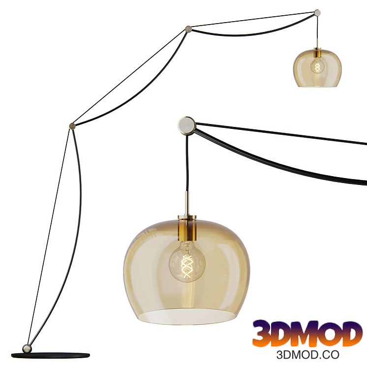Floor lamp La Ligne floor lamp by Roche Bobois