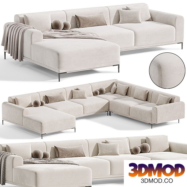 Marlet Corner Sofa Set By divanev
