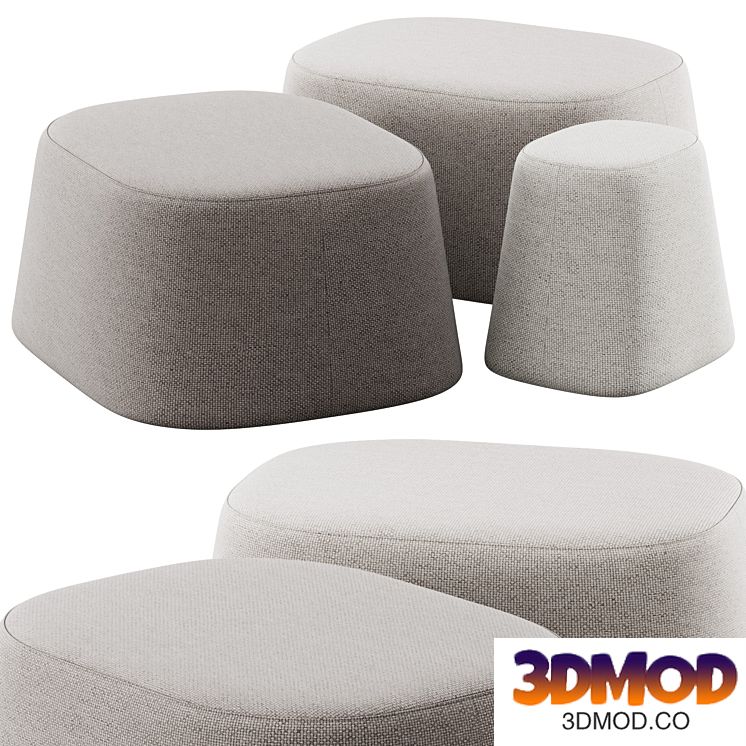 Poufs Float by Tacchini