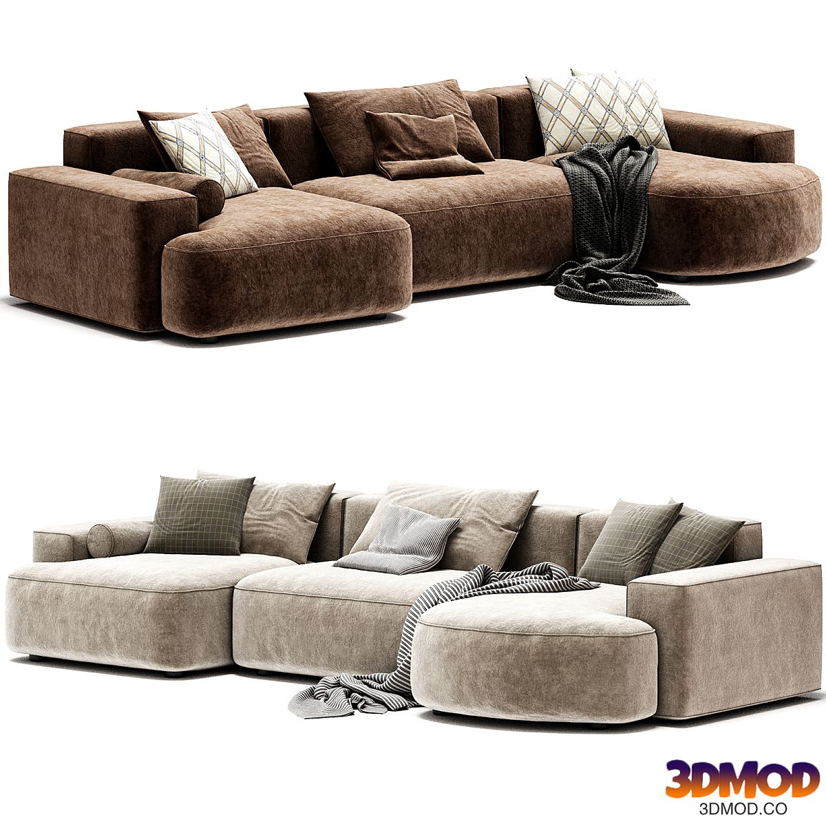 JEFF Sofa By Pedrali