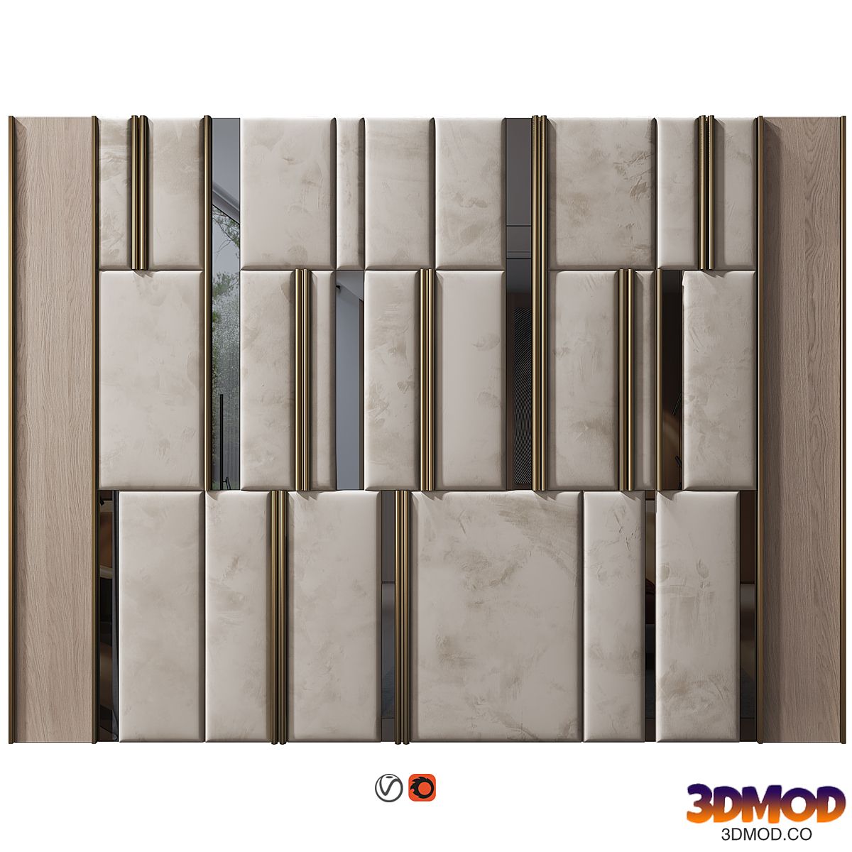 Headboard Wall Panel Decor 07