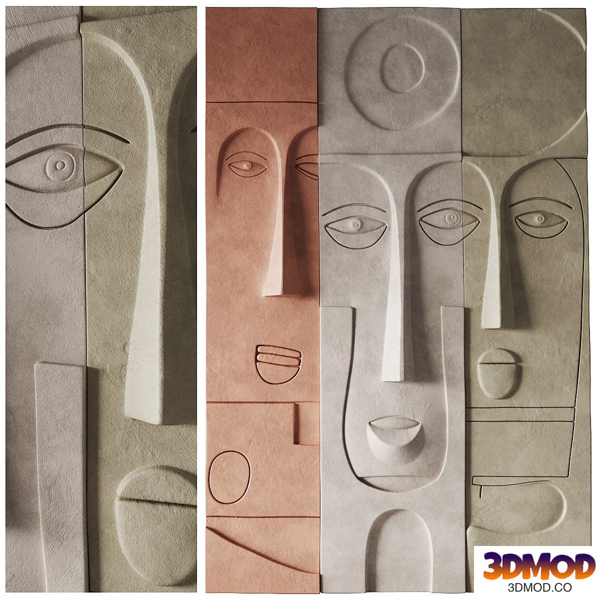 Bas-relief art object