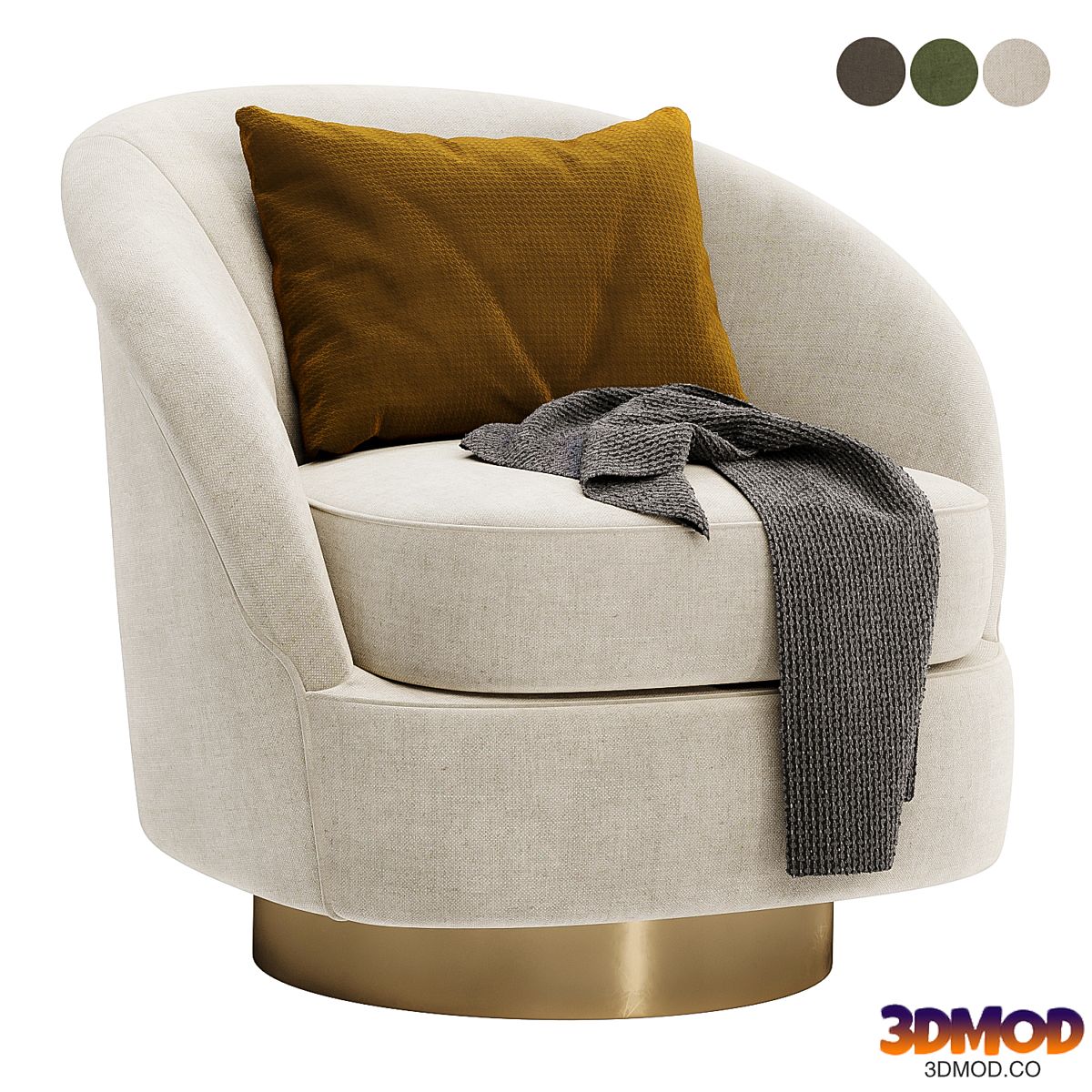Eichholtz Cervo Swivel Chair