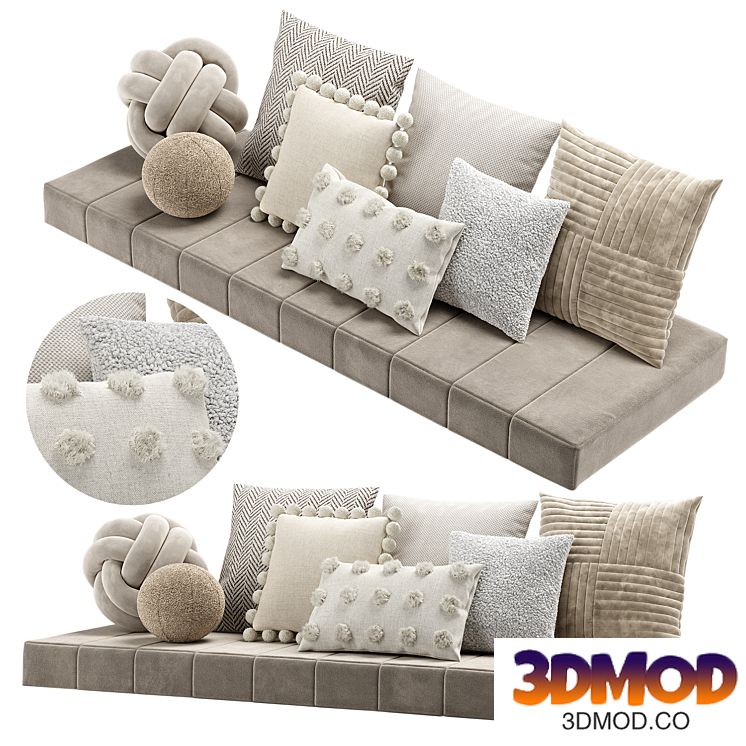 Set of decorative pillows 2