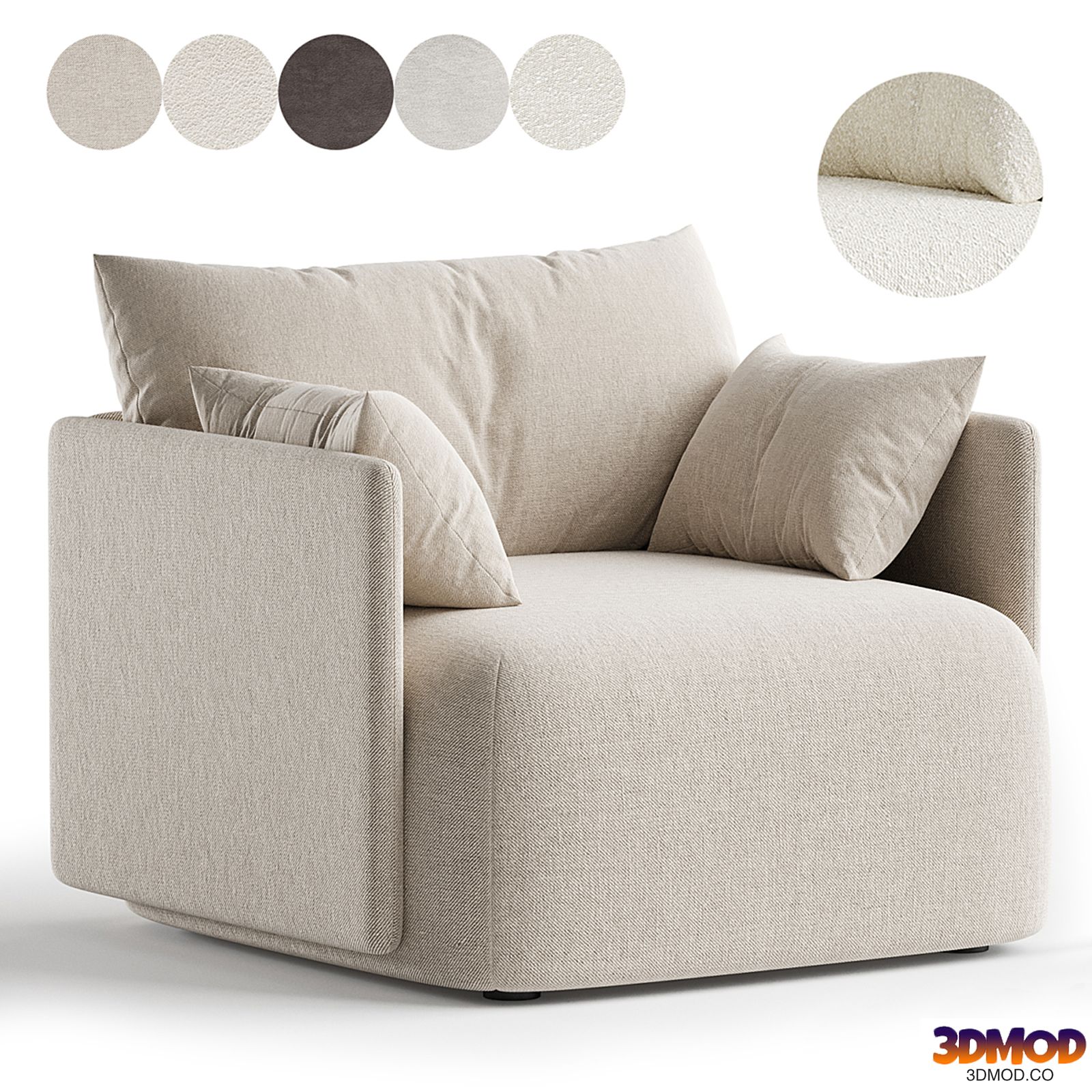 Offset Lounge Chair