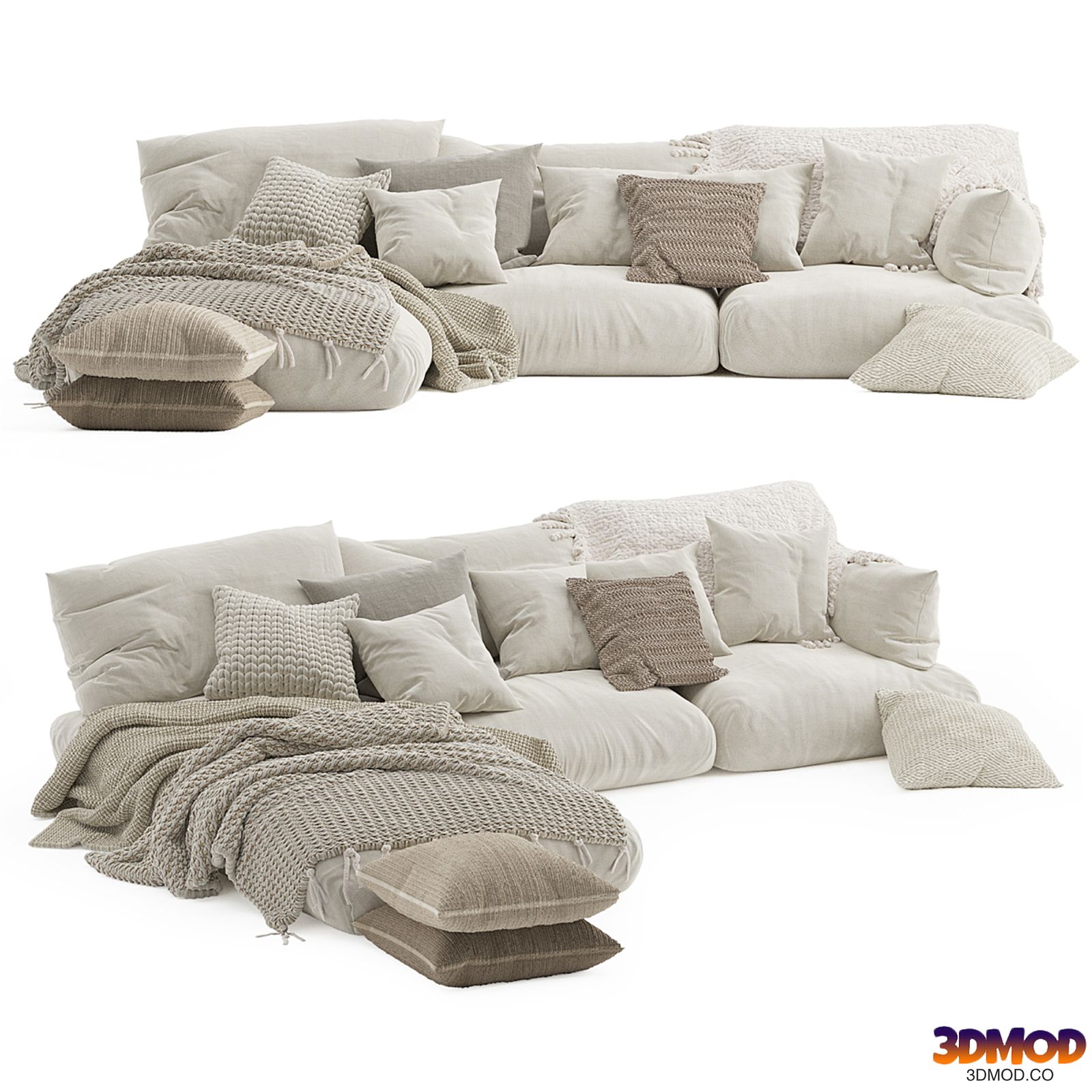 Pillow linen set