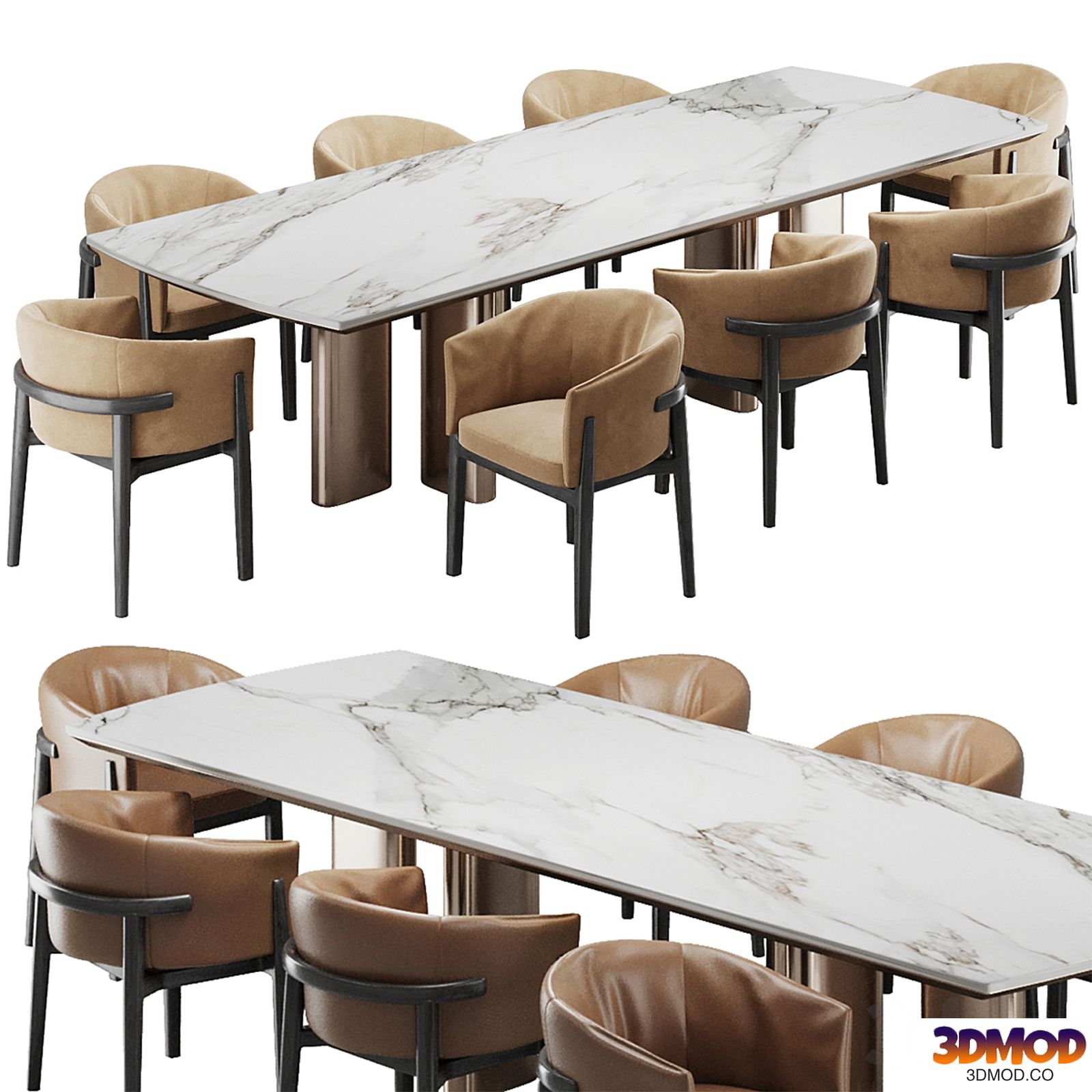 Dining chair and table195