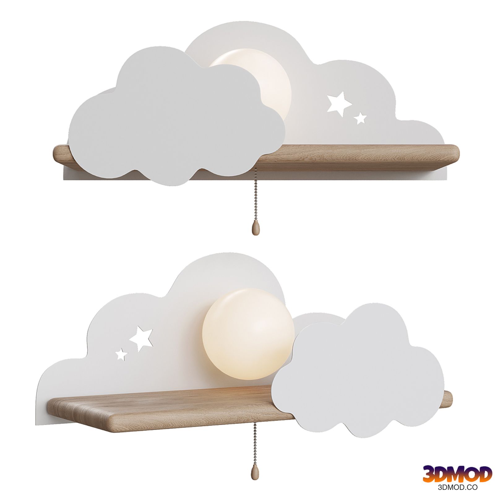Loft Concept Wall Cloud Lamp