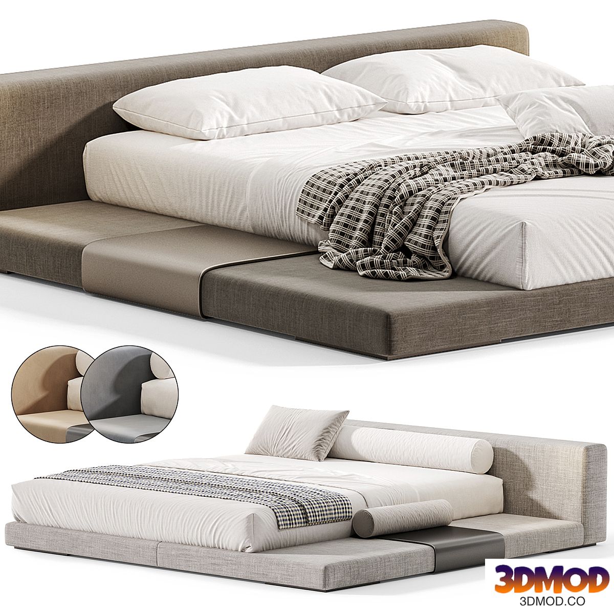 Isola Bed By Monologuelondon