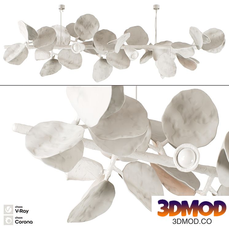 Pendant lamp Olga Engel Moonpapier Branch