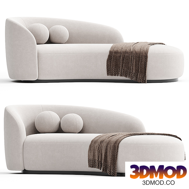 Modern Curved Sofa | Eichholtz Bernd