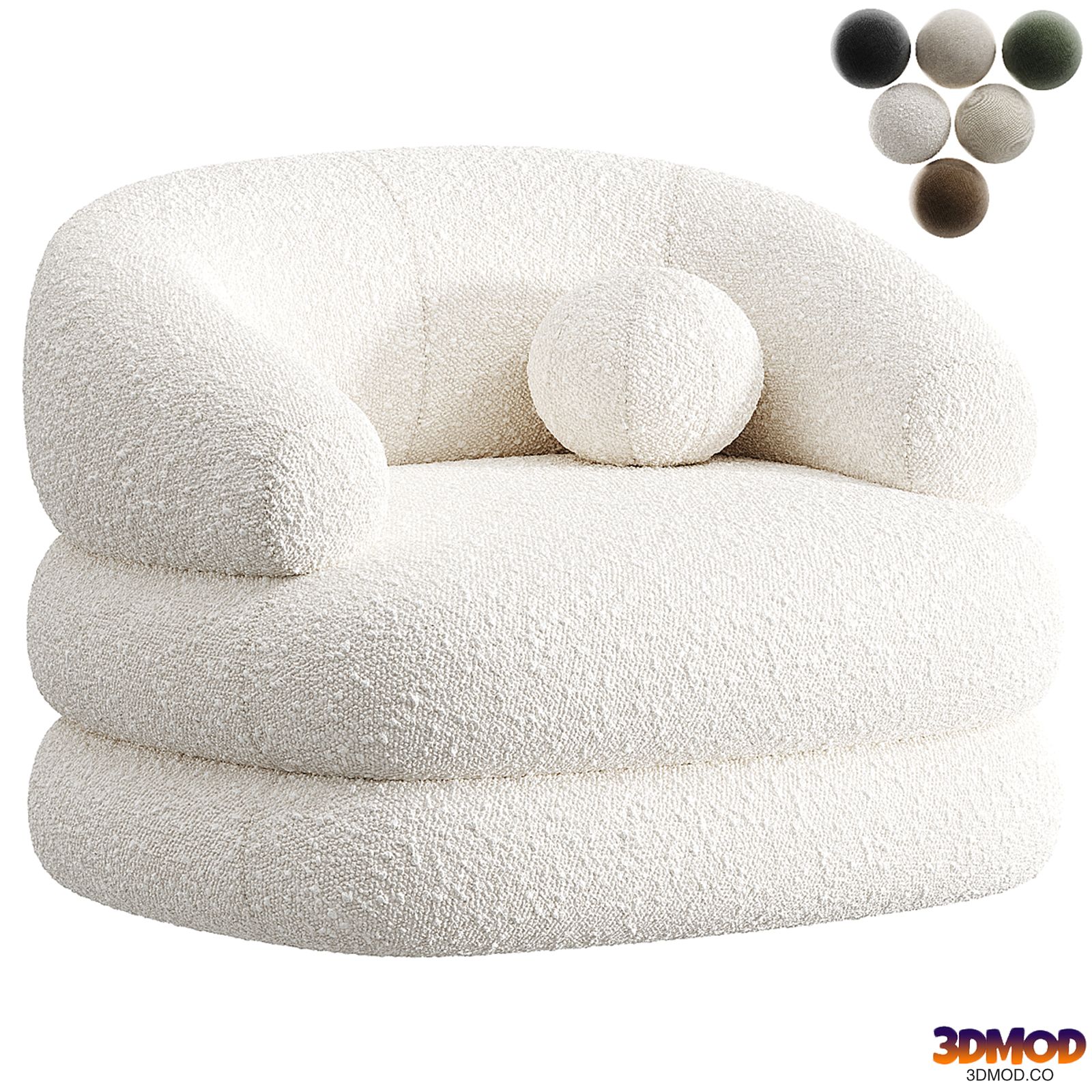 Neo Boucle Armchair