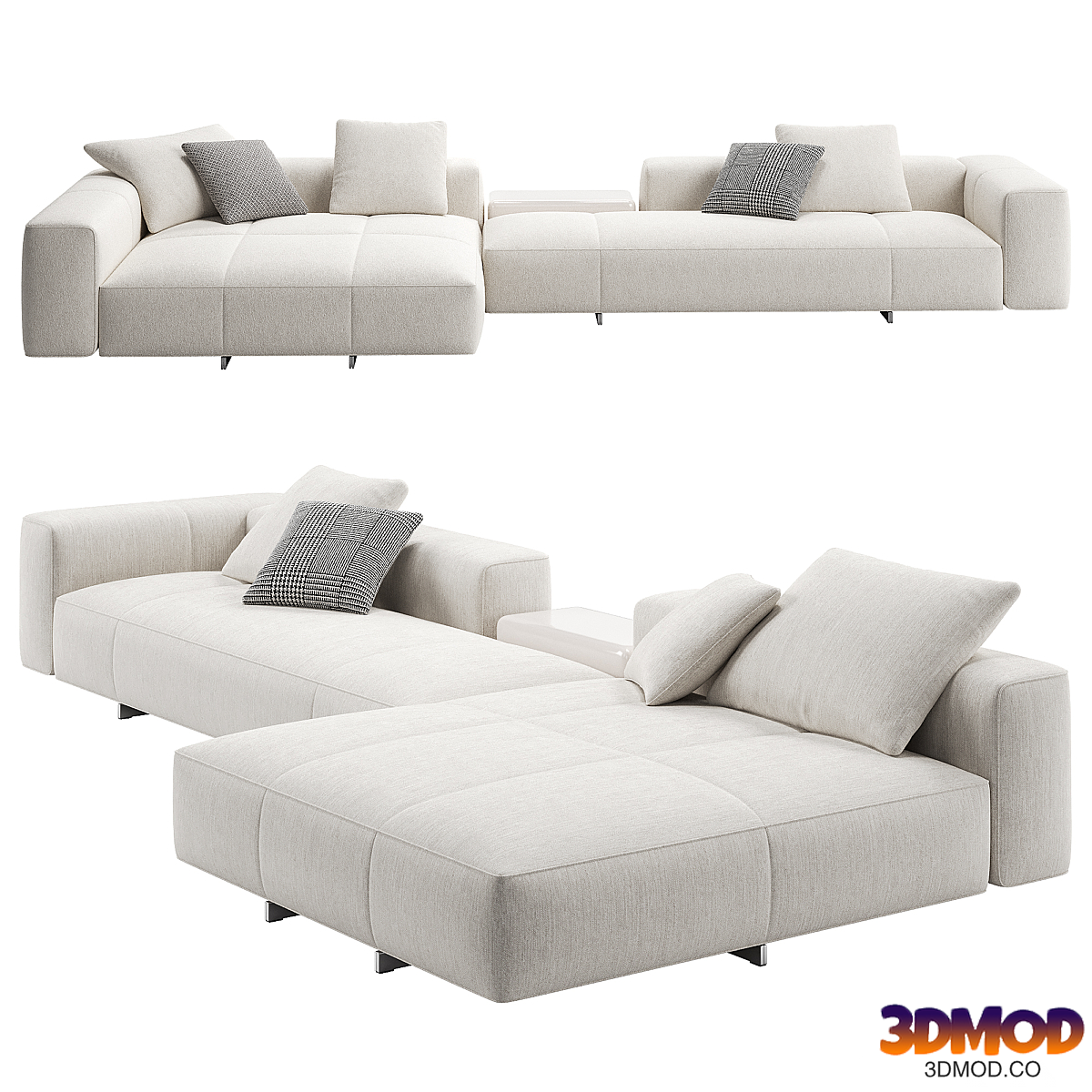 Yves Sofa 09 by Minotti