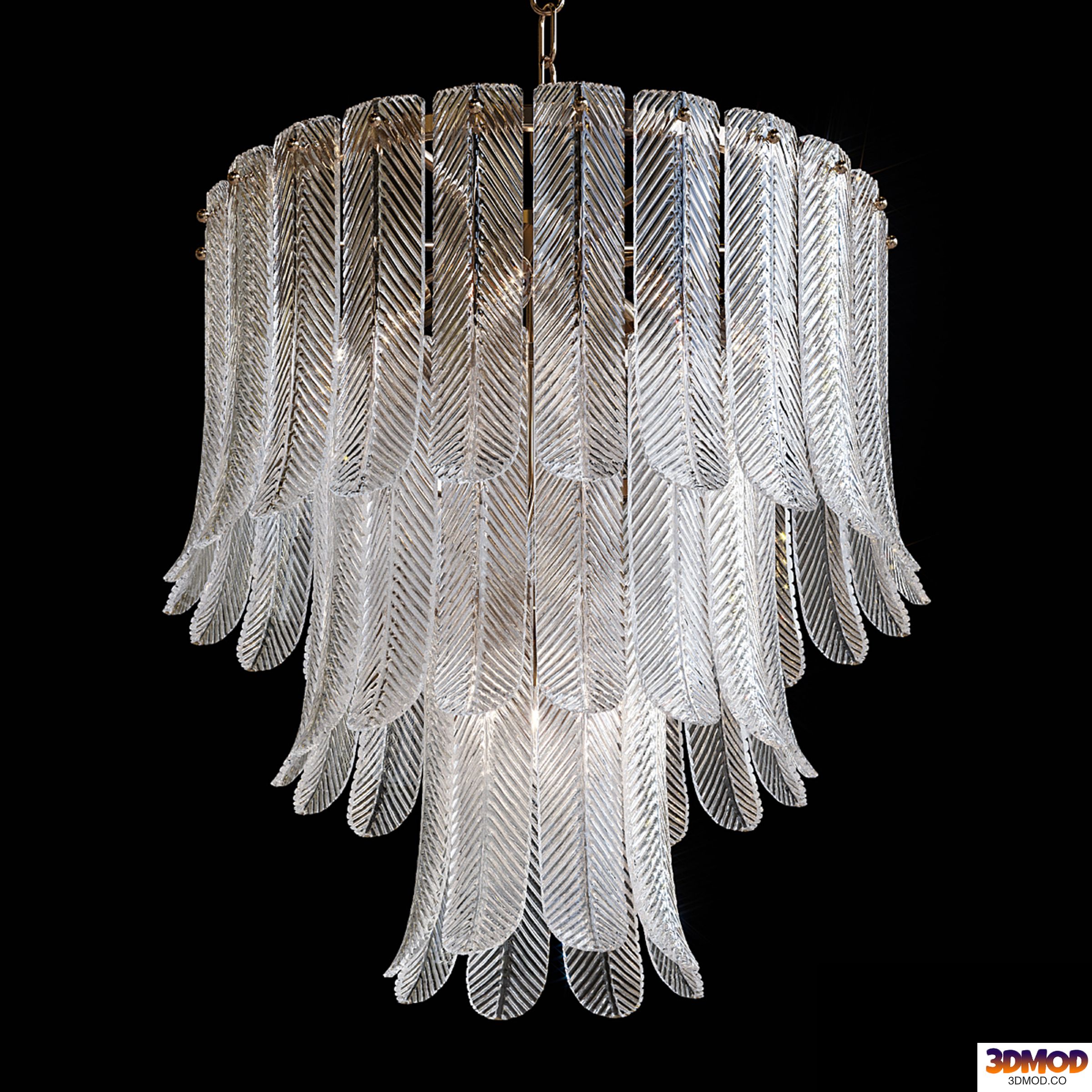 Hanging chandelier E27 MD.2037-8-P FGD