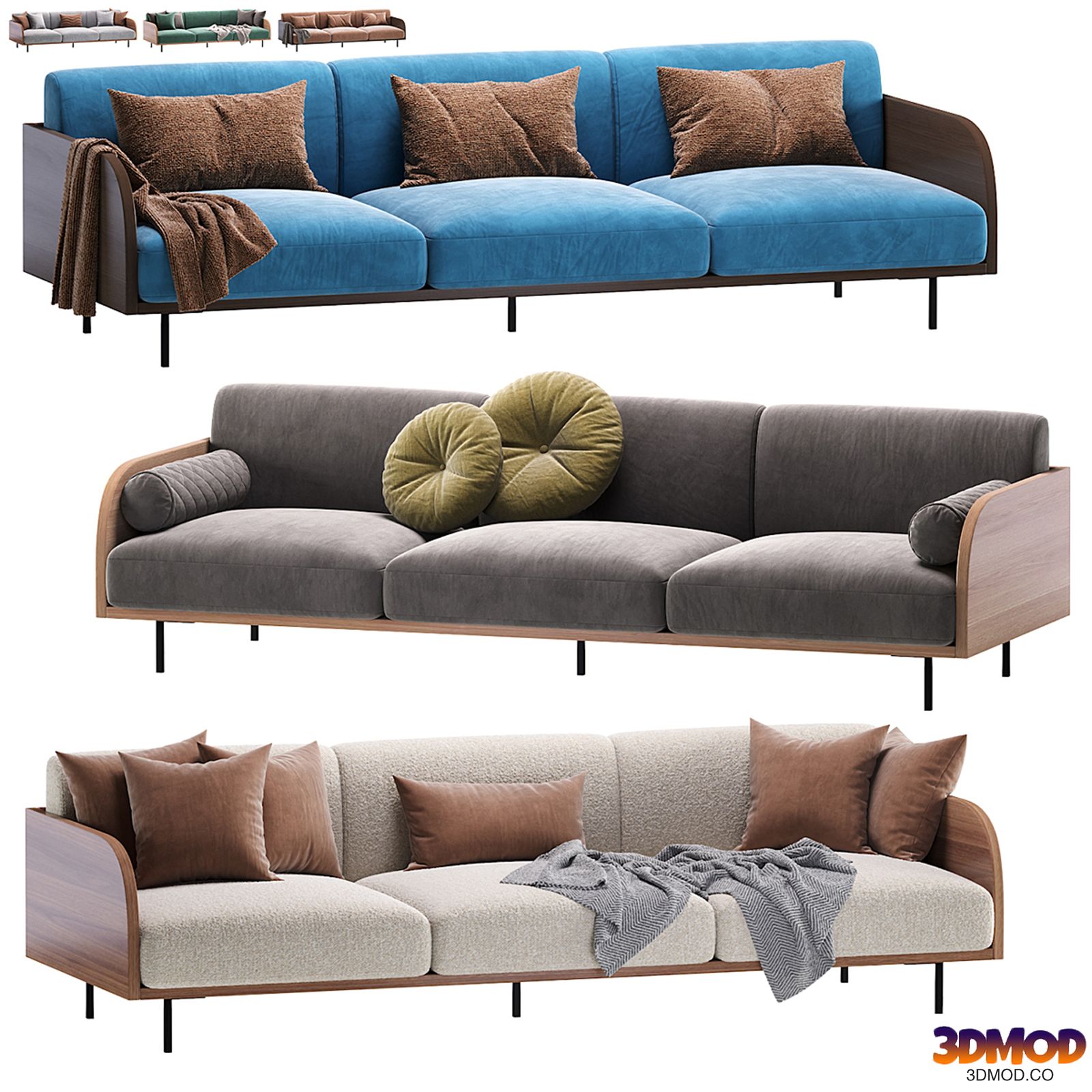 Sofa HEADLAND By Cazarina Interiors/Диван ХЕДЛЕНД