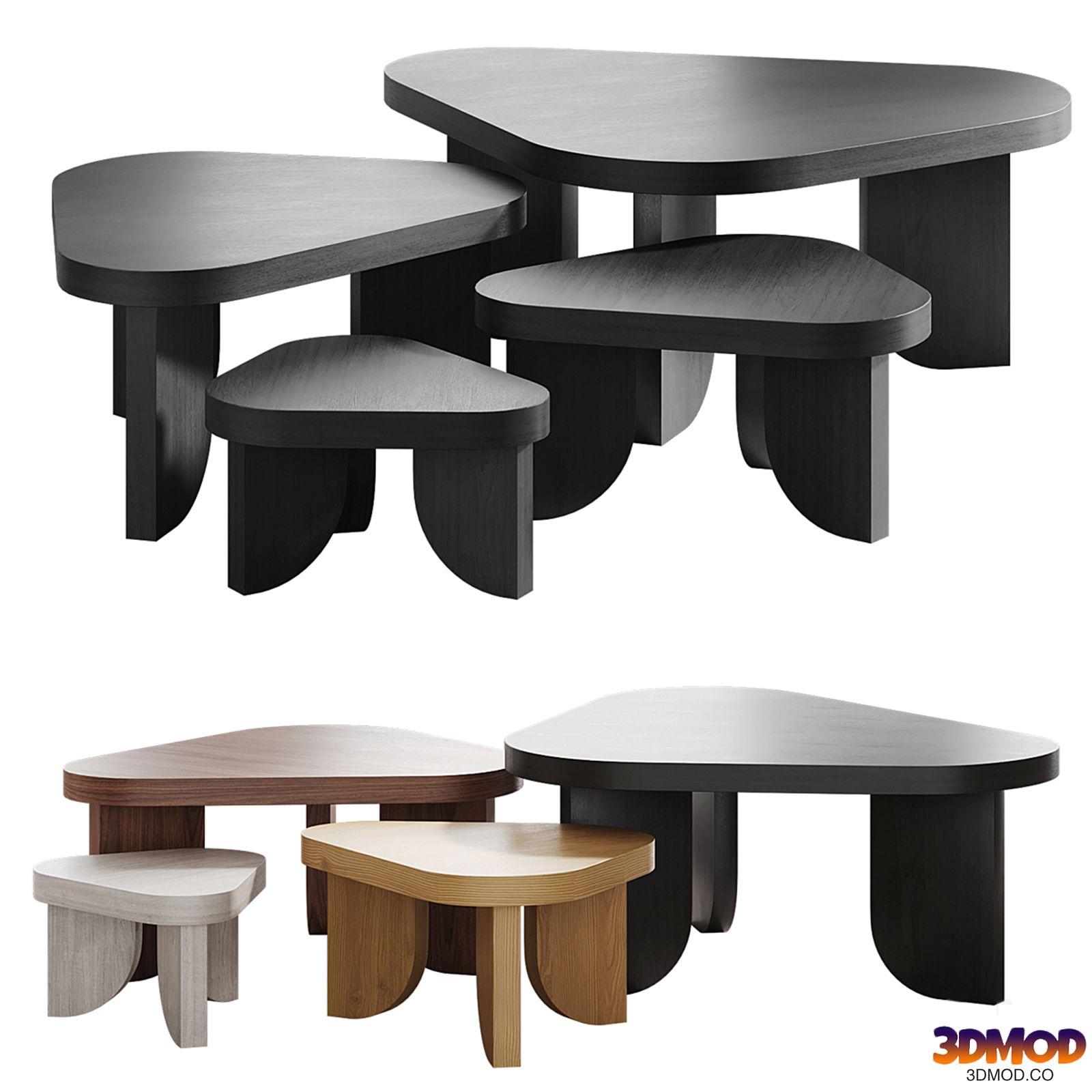 Cobble coffee tables