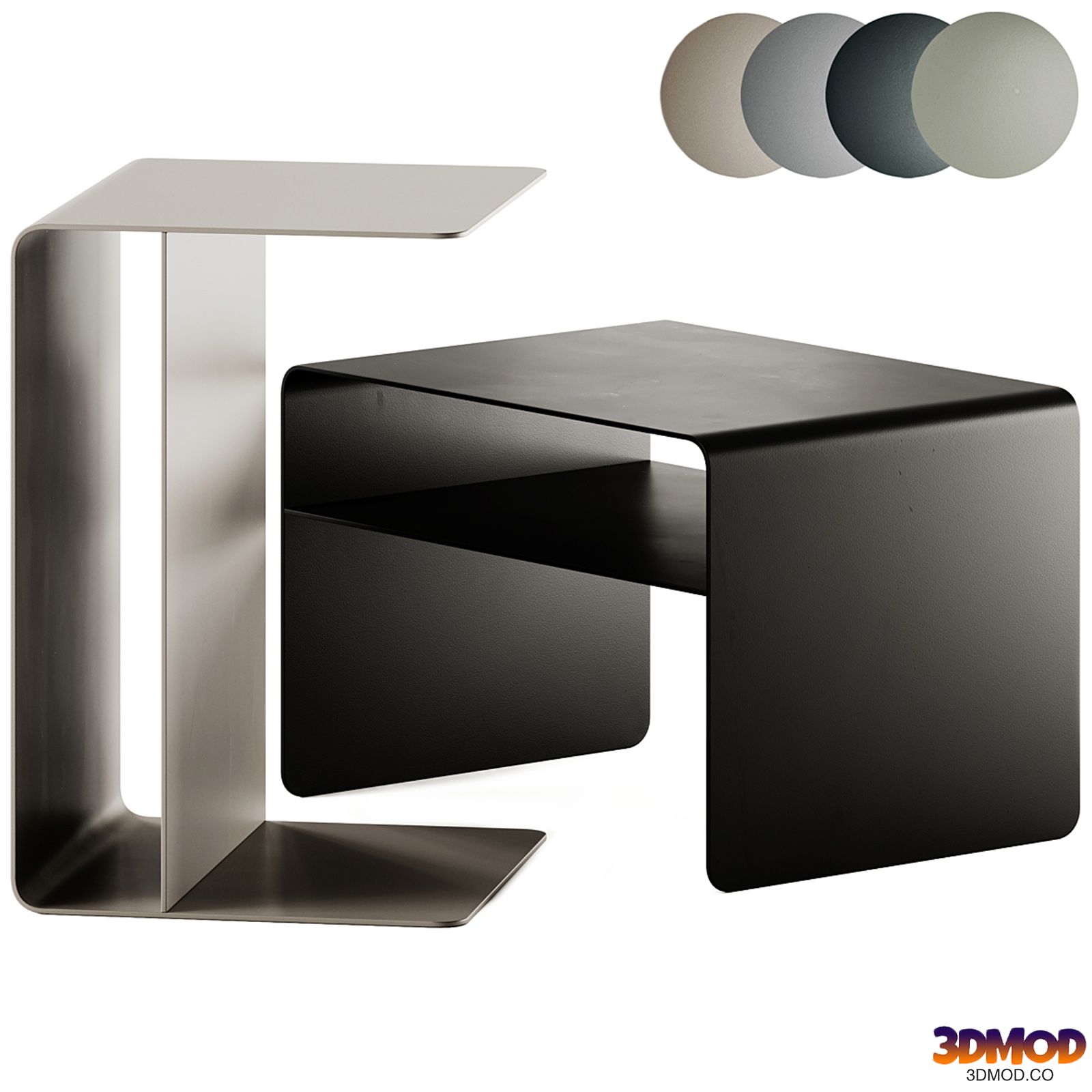 Westwing Collection Cosmo Side Table
