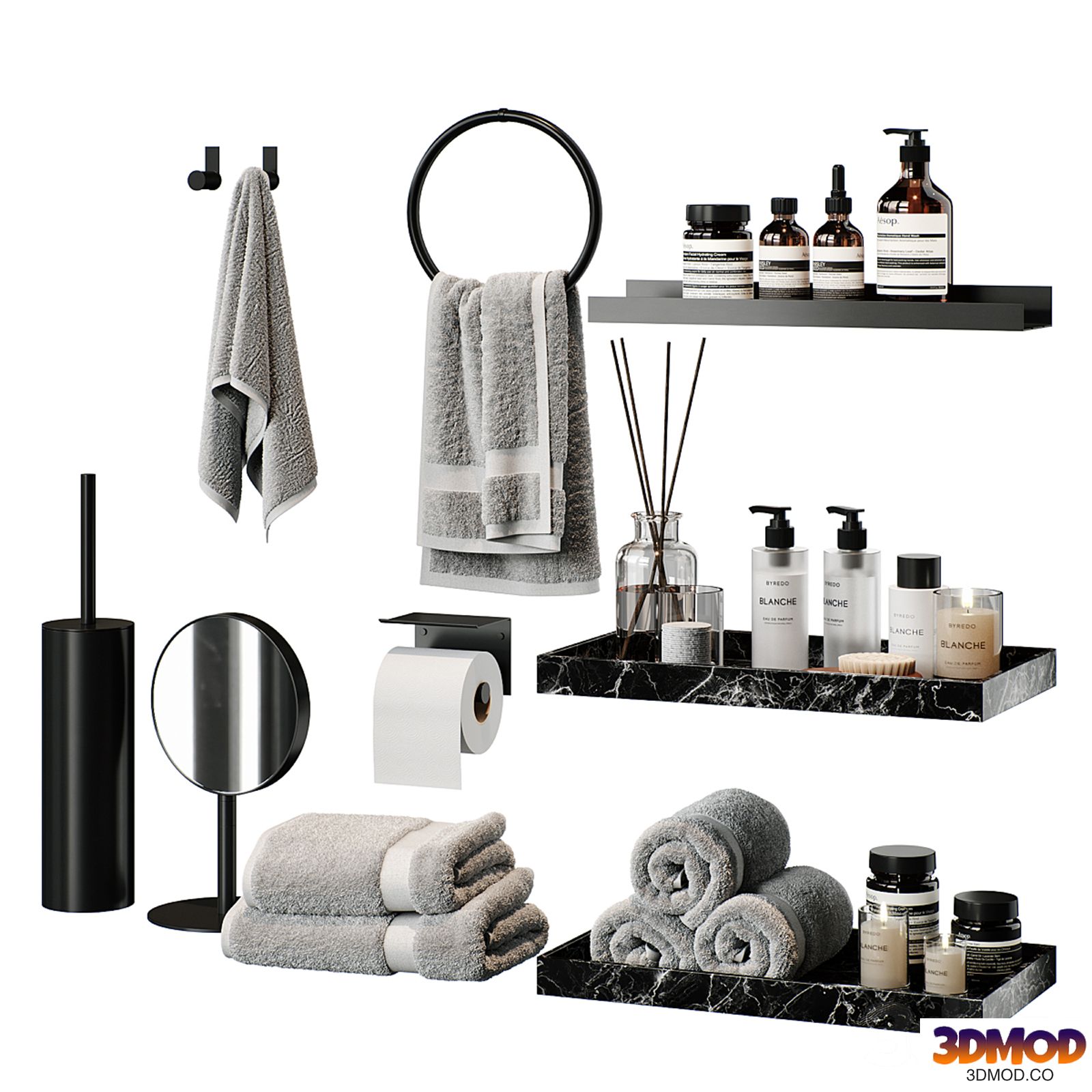 Bathroom decor set P06