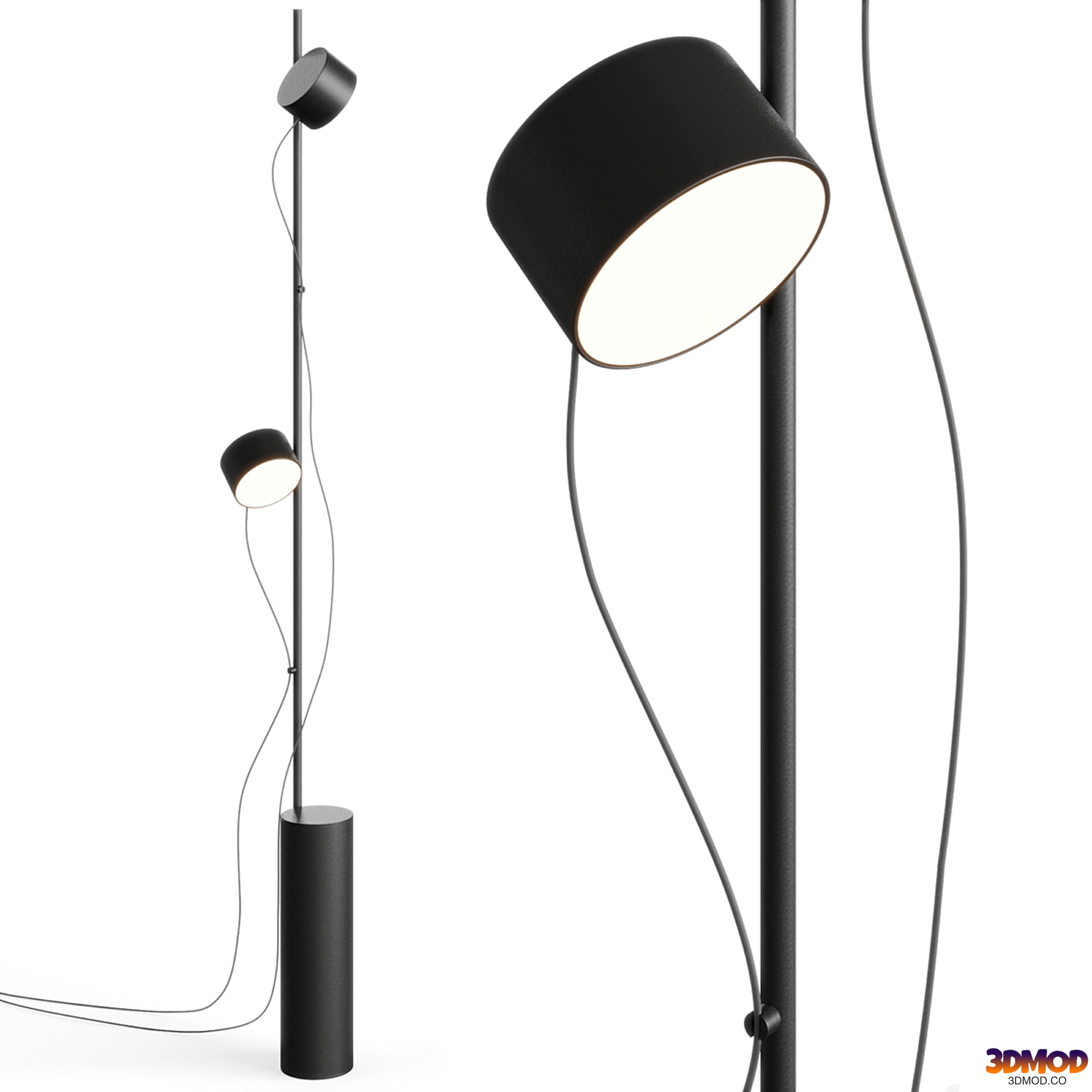 Post floor lamp by Muuto