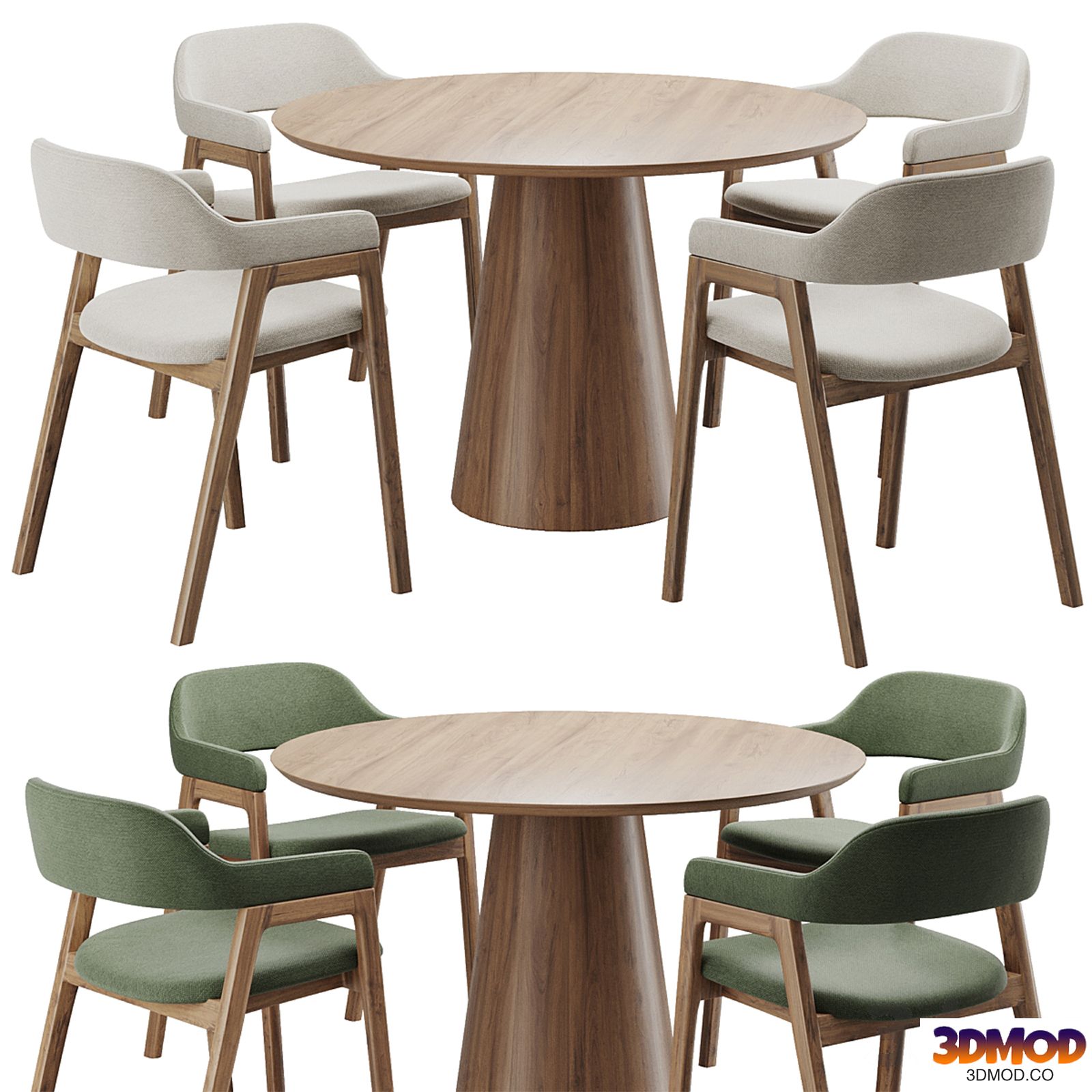 Dining chair and table162