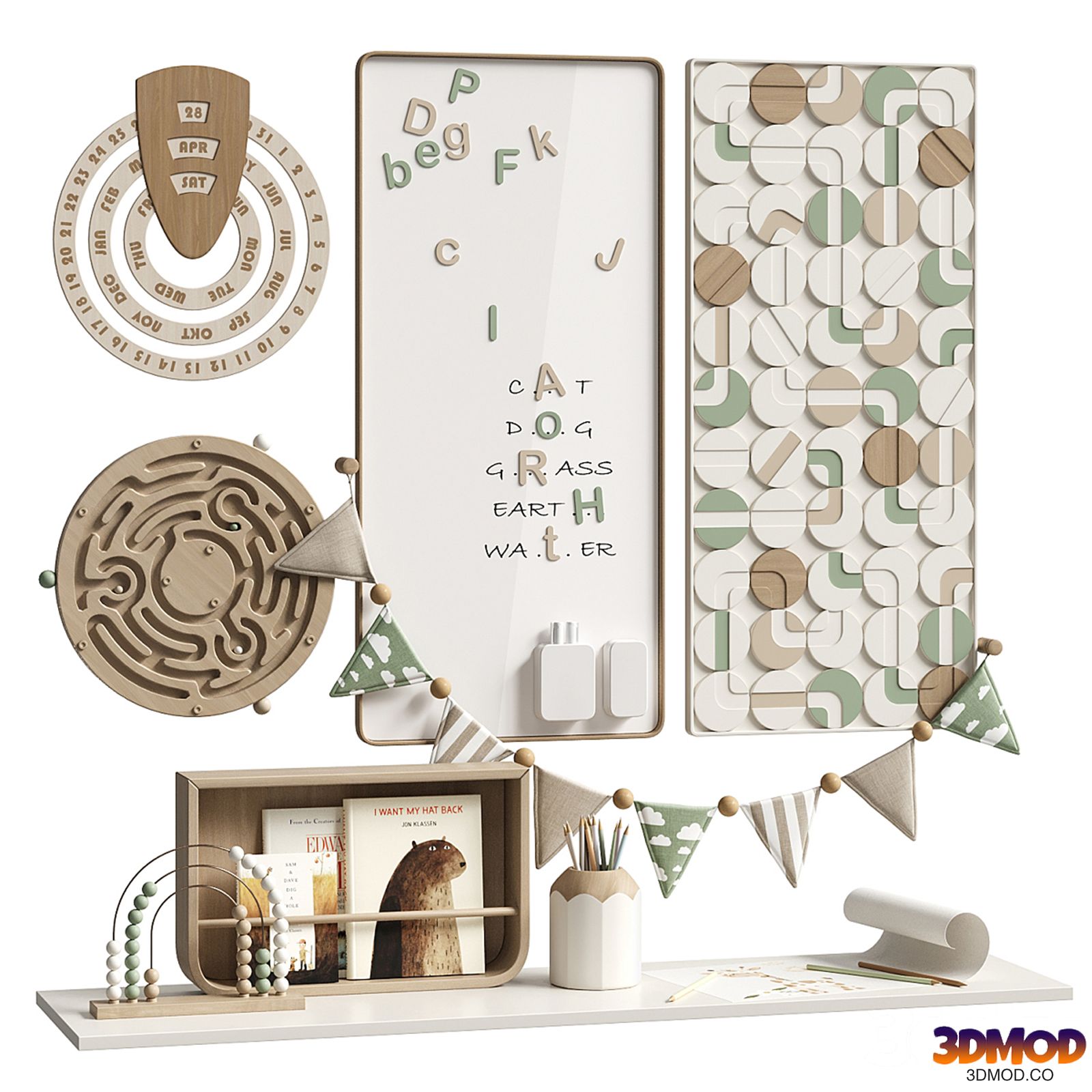 Wall decor for children's room 02
