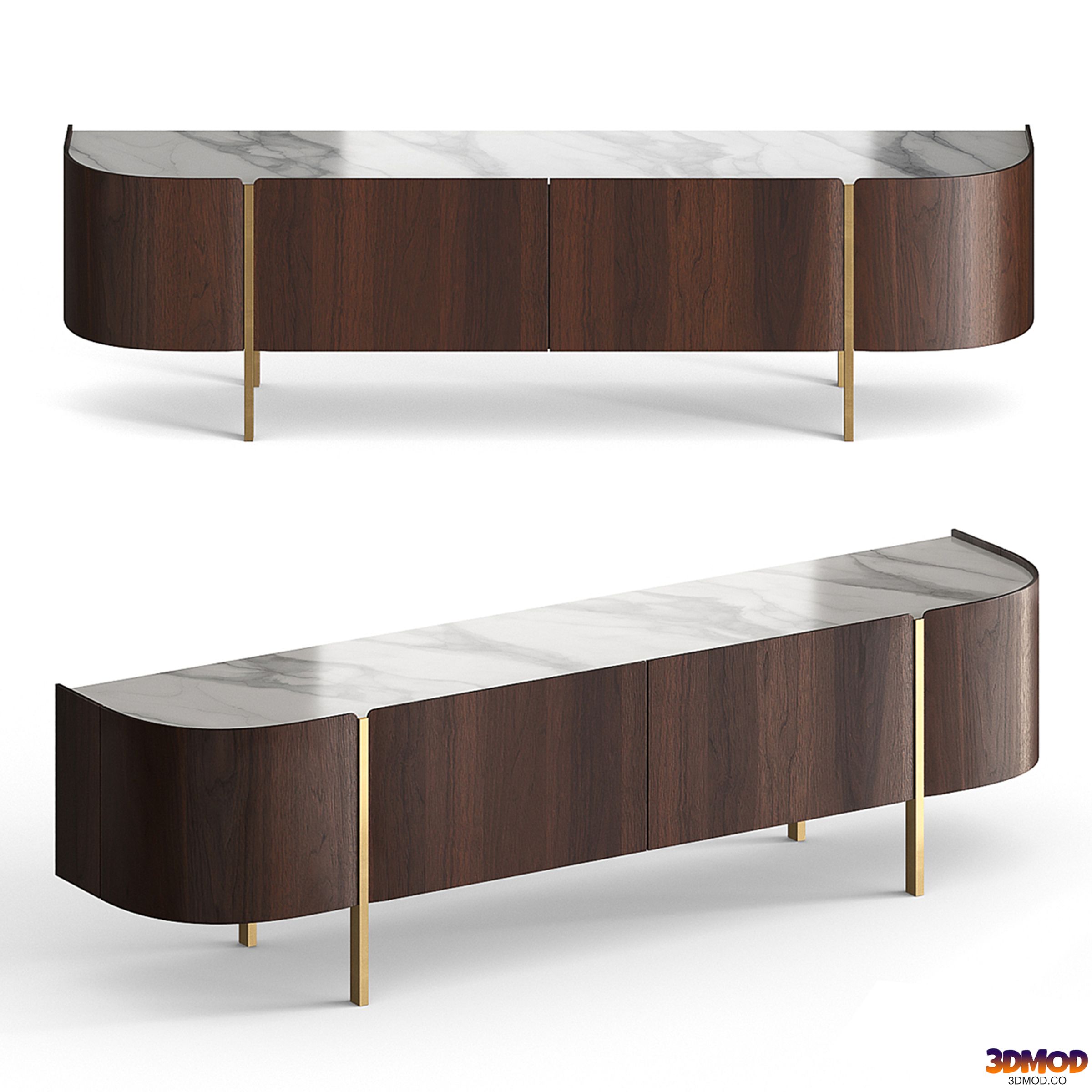 TV stand Atlantis Wood.Root