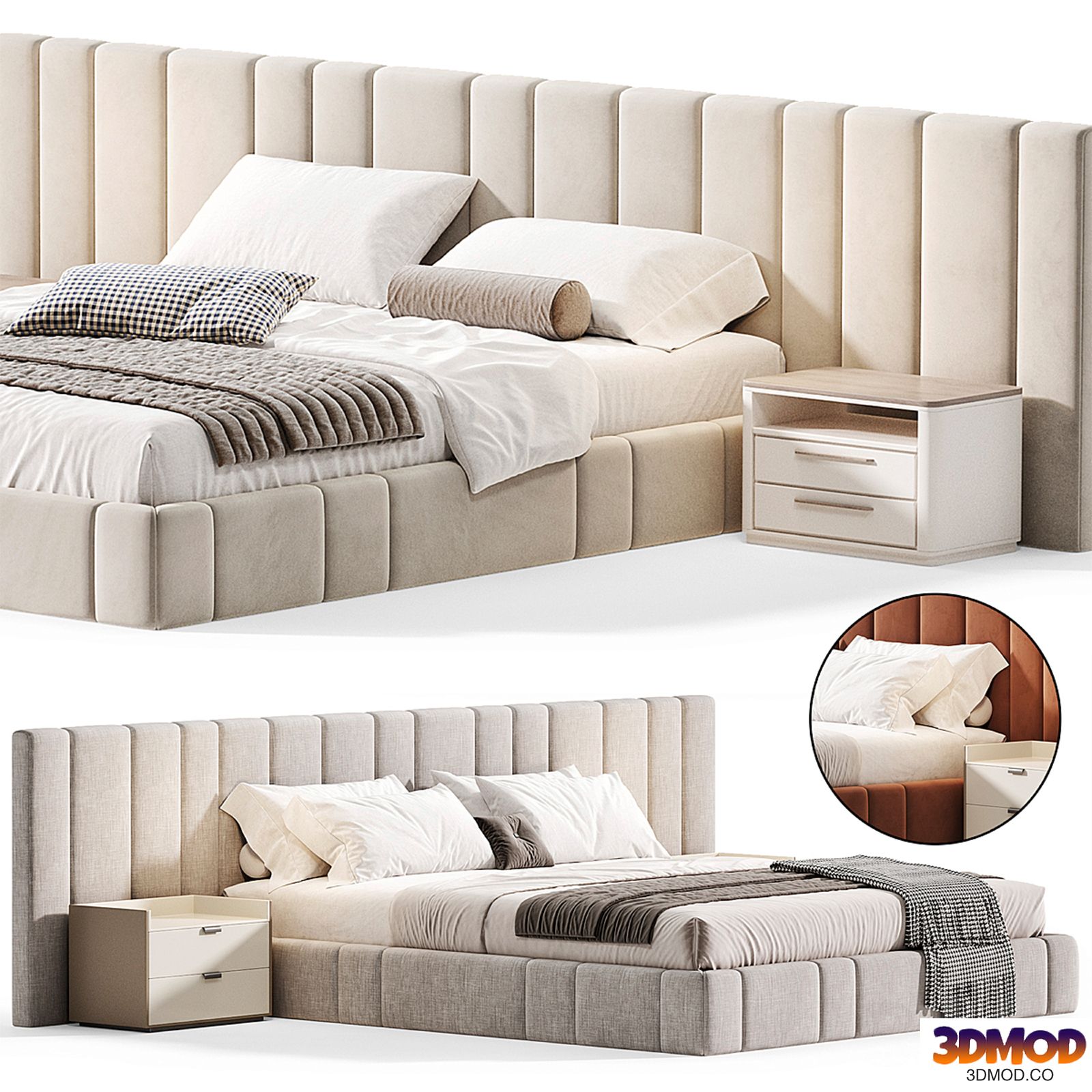 Wade Bed By Elmalekfurniture