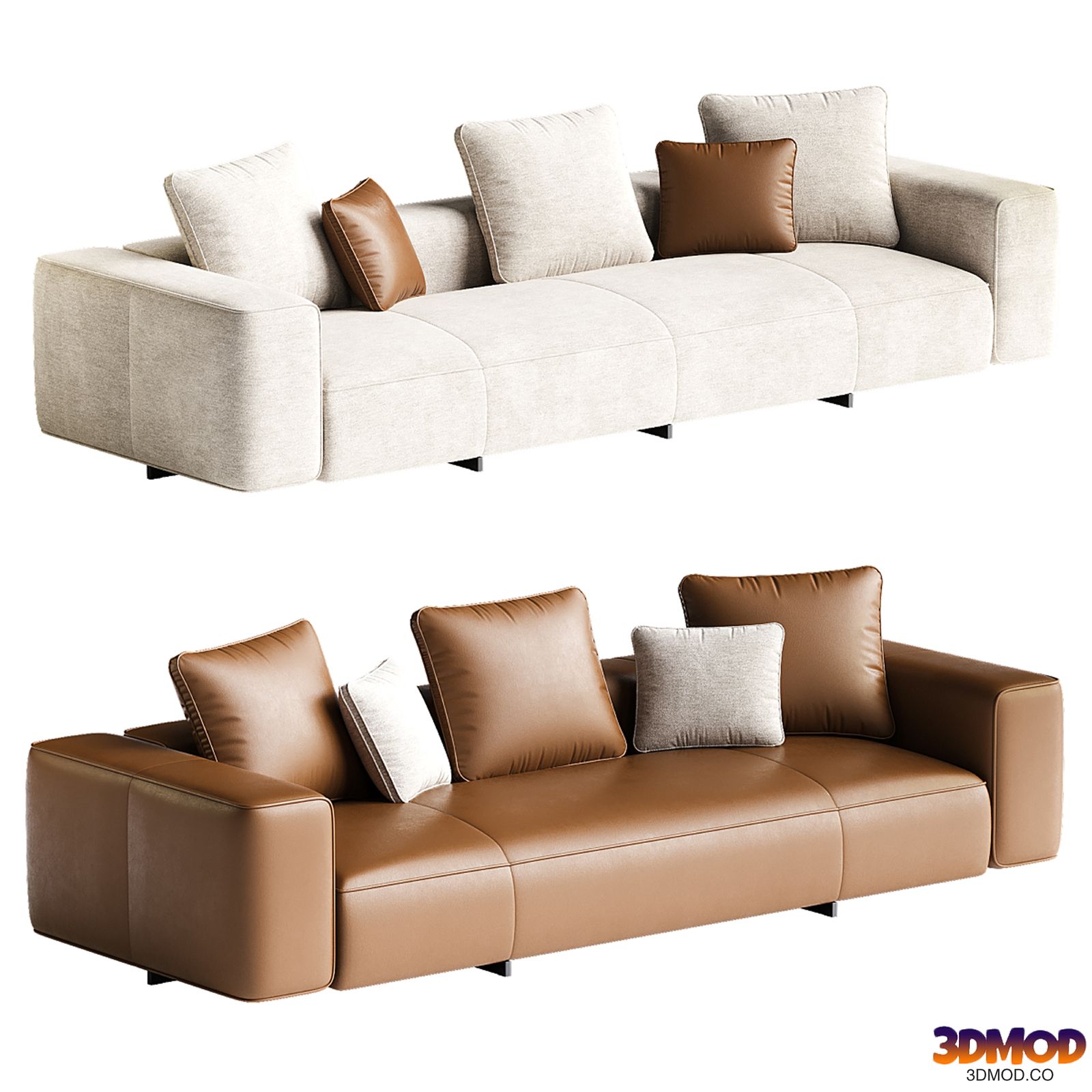 Yves Sofa by Minotti