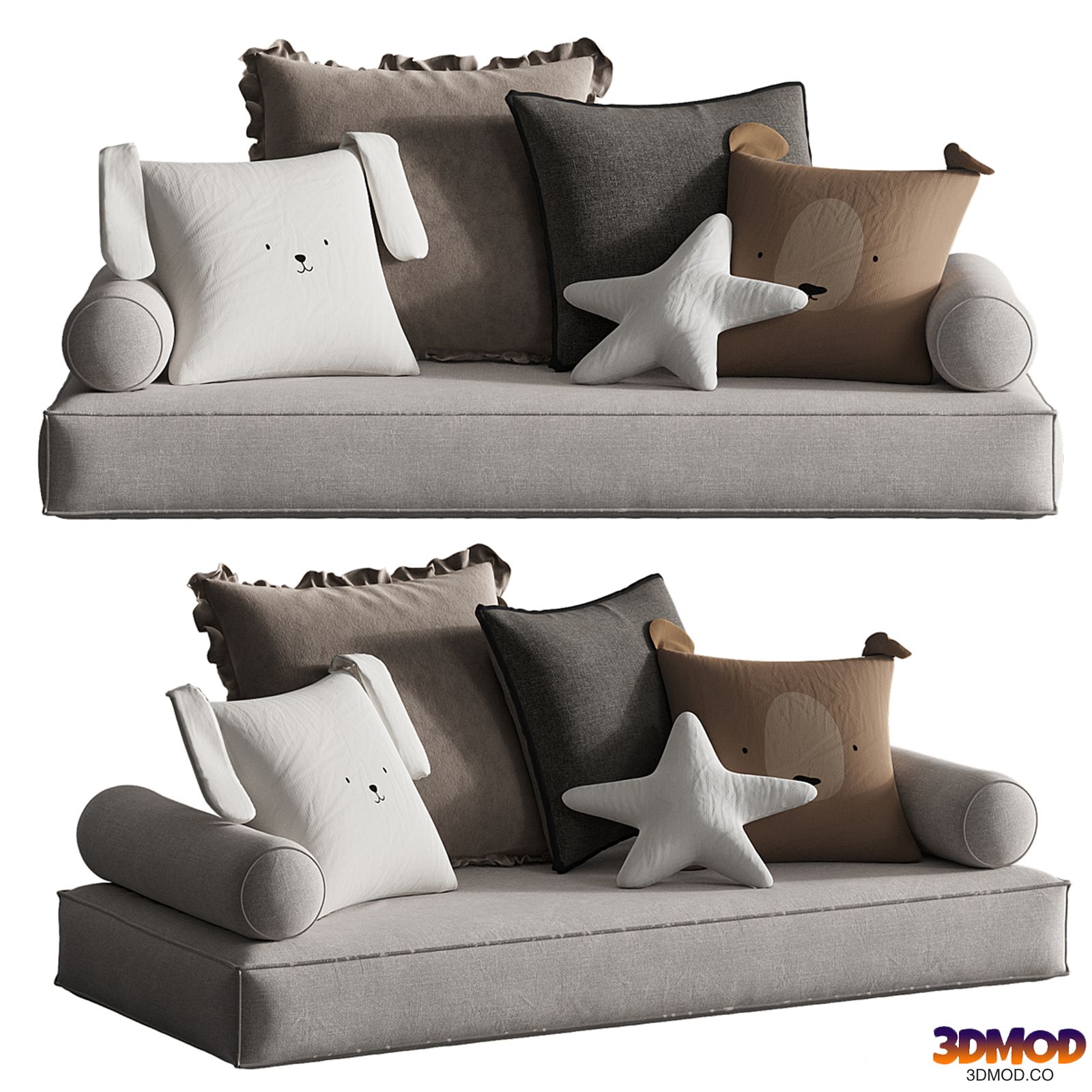 Decorative pillows for the nursery