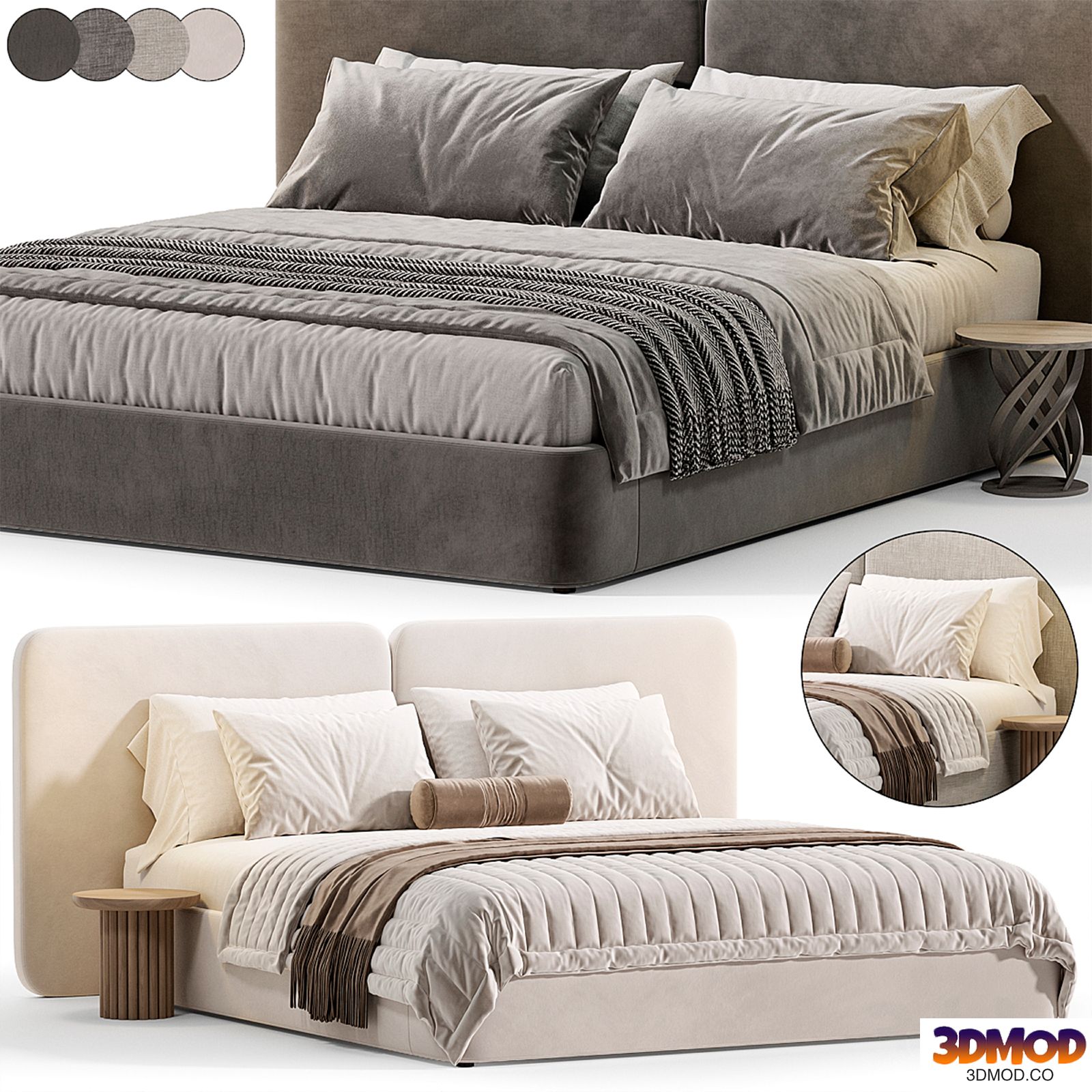 Tadao Bed by Lavsit