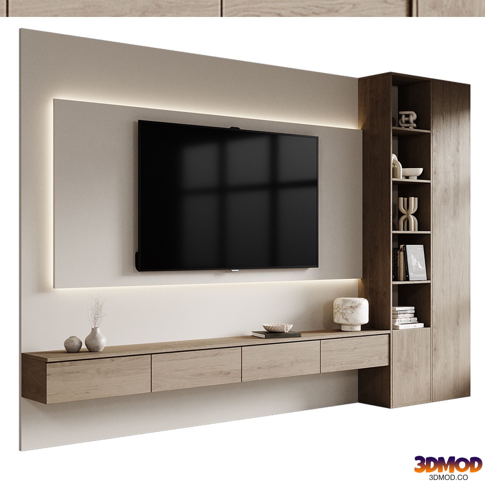 TV wall set 040