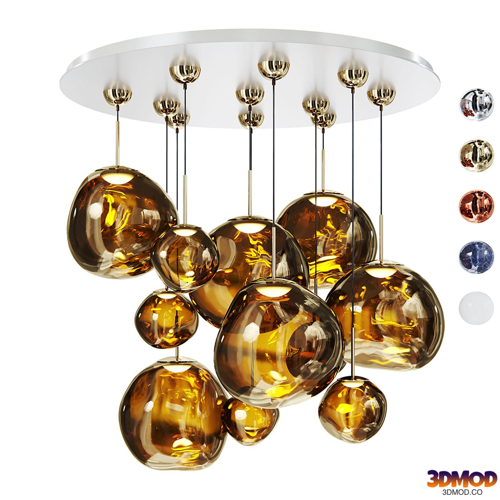 Melt led Mega Pendant System by Tom Dixon