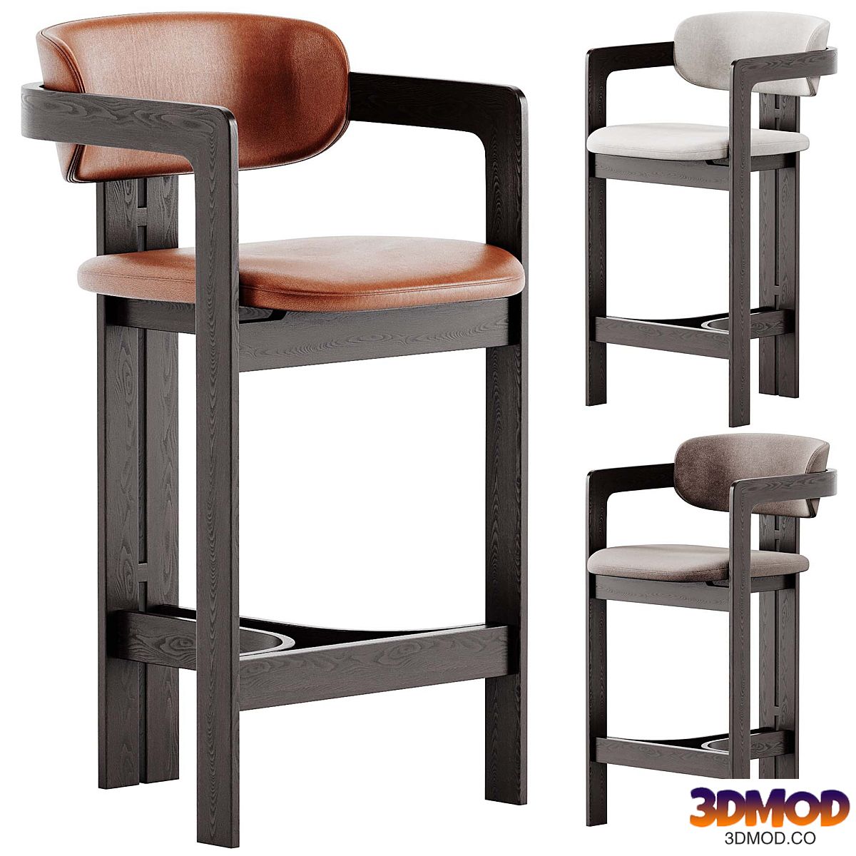 0419 Stool And Counter By Gallotti And Radic