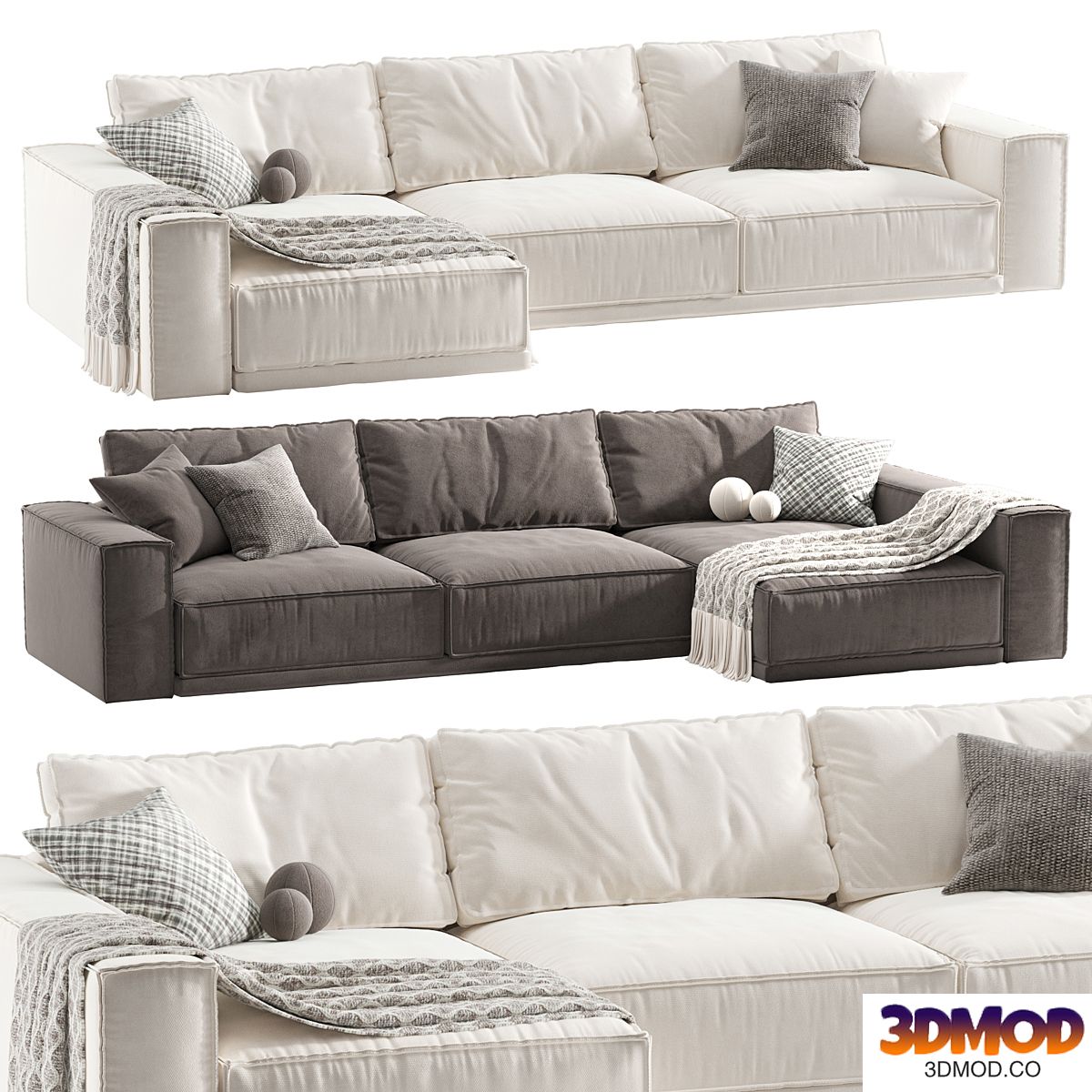 Rafael Chaise Sofa Valentini